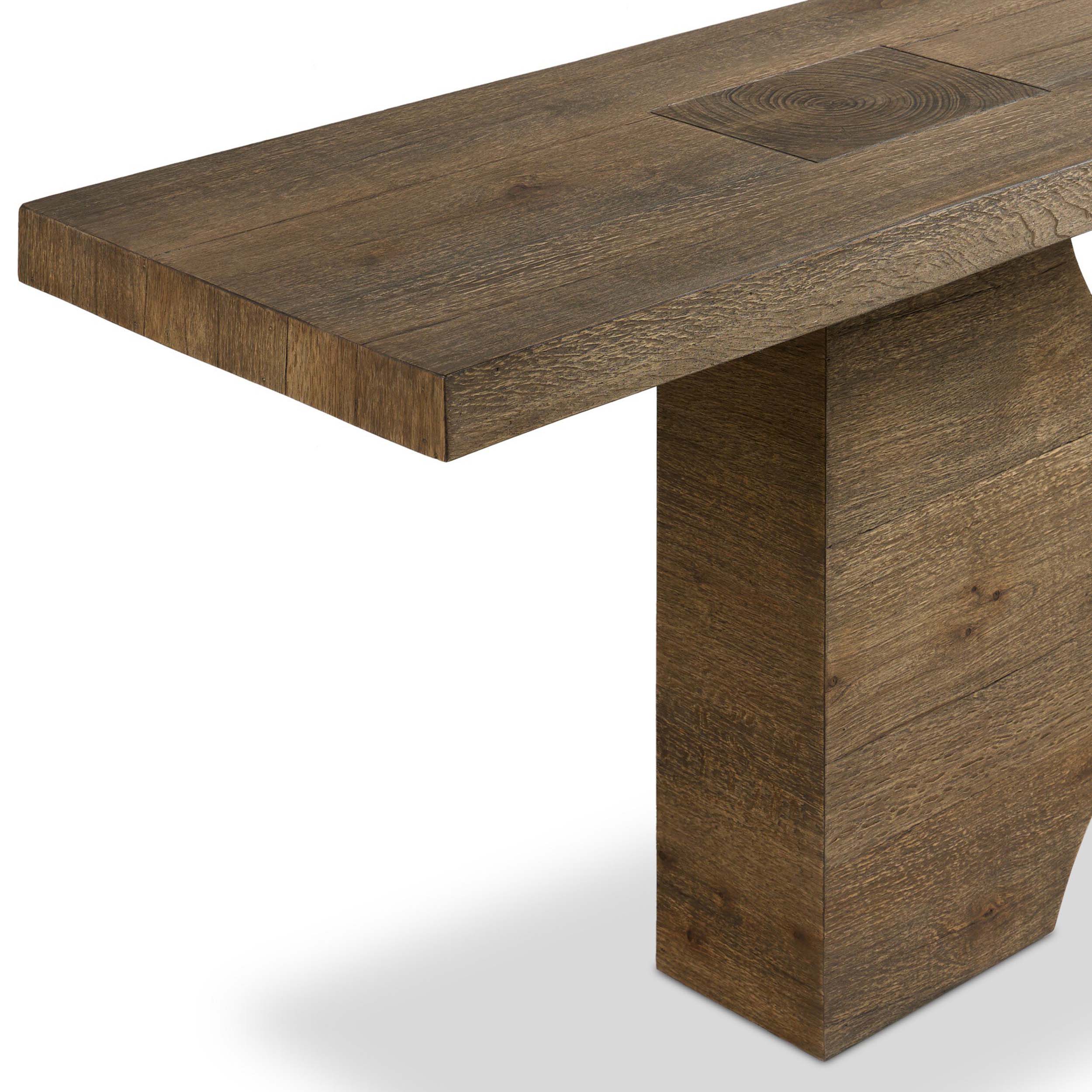 Bia Console Table, Rustic Brown by Four Hands - Image 7