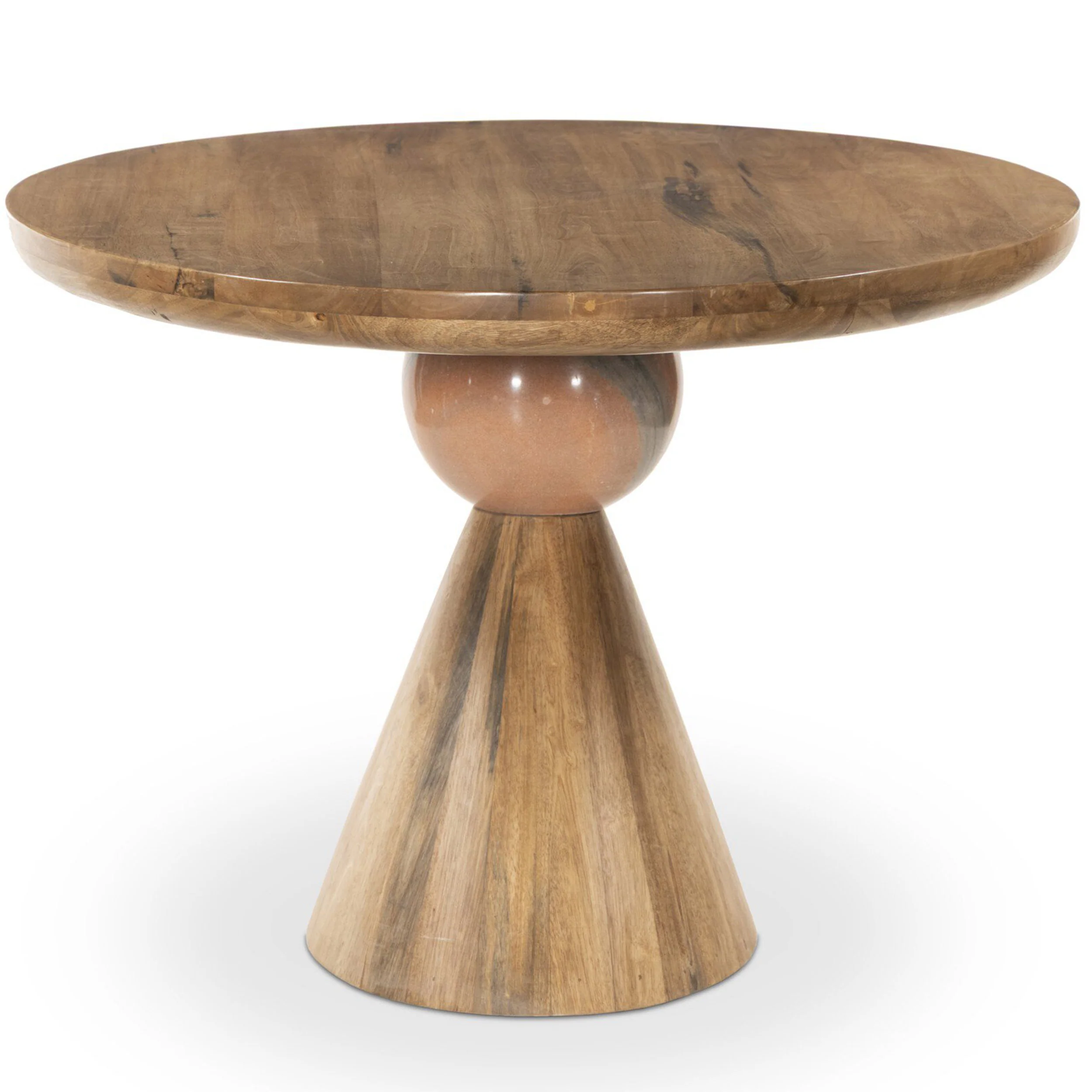 Bibianna Oval Dining Table, Blush Marble by Four Hands - Image 3