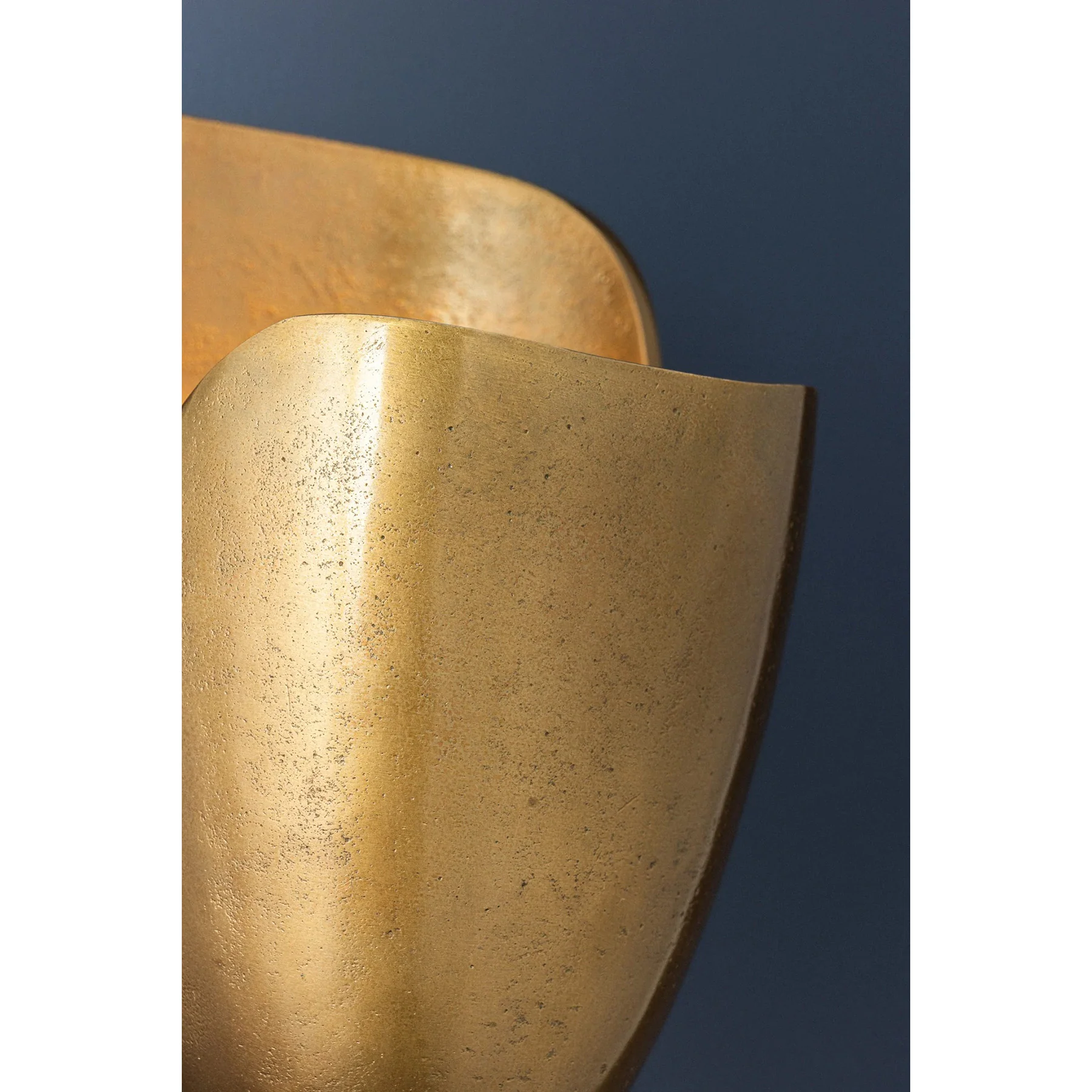 Bideford Wall Sconce, Aged Brass - Image 3
