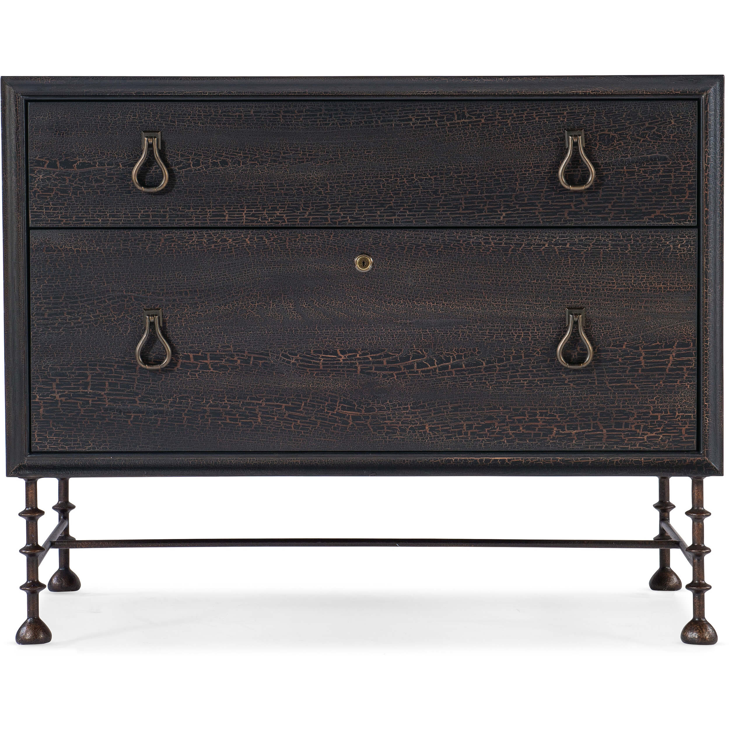Big Sky Lateral File Cabinet, Charred Timber - Image 2