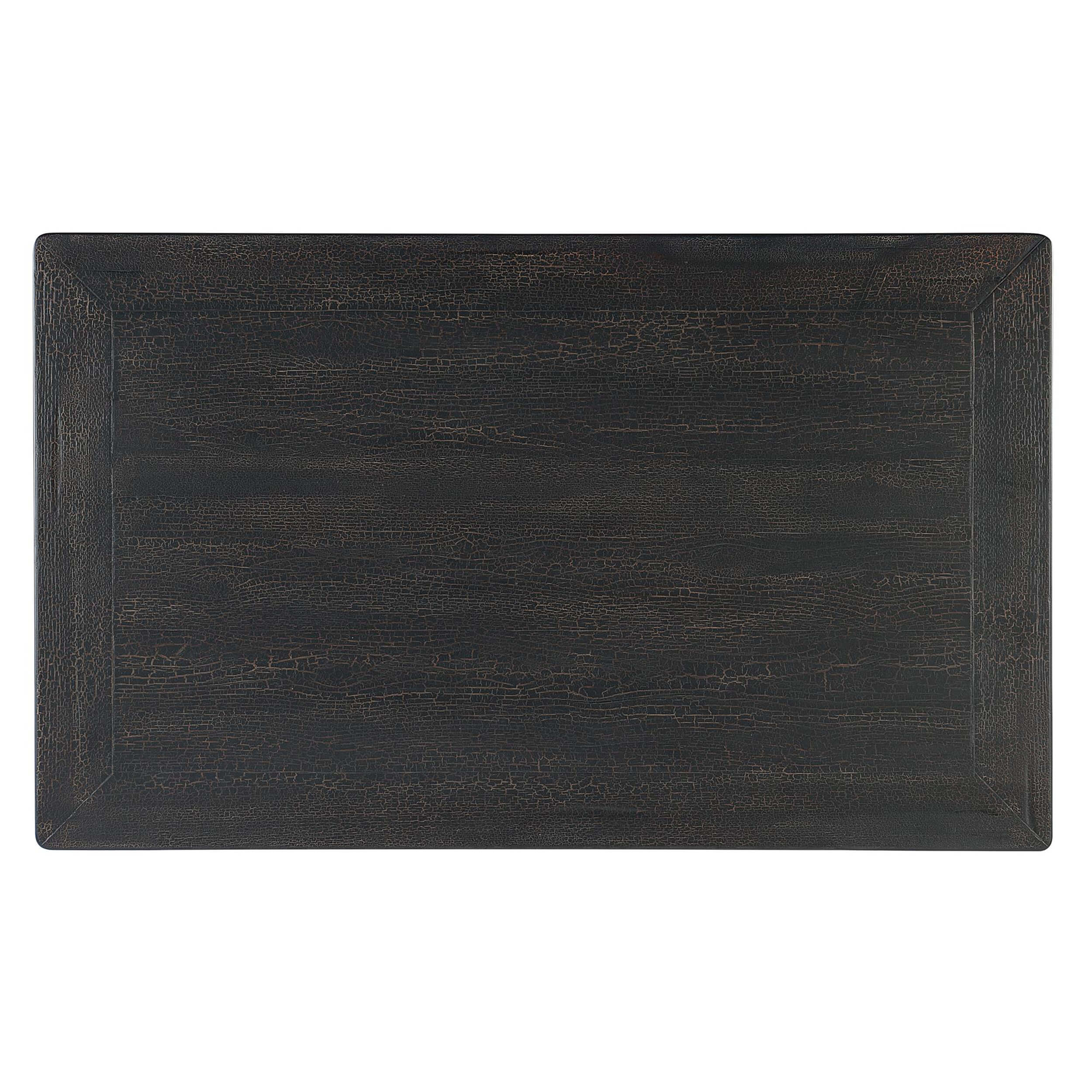 Big Sky Turned Leg Cocktail Table, Charred Timber - Image 3