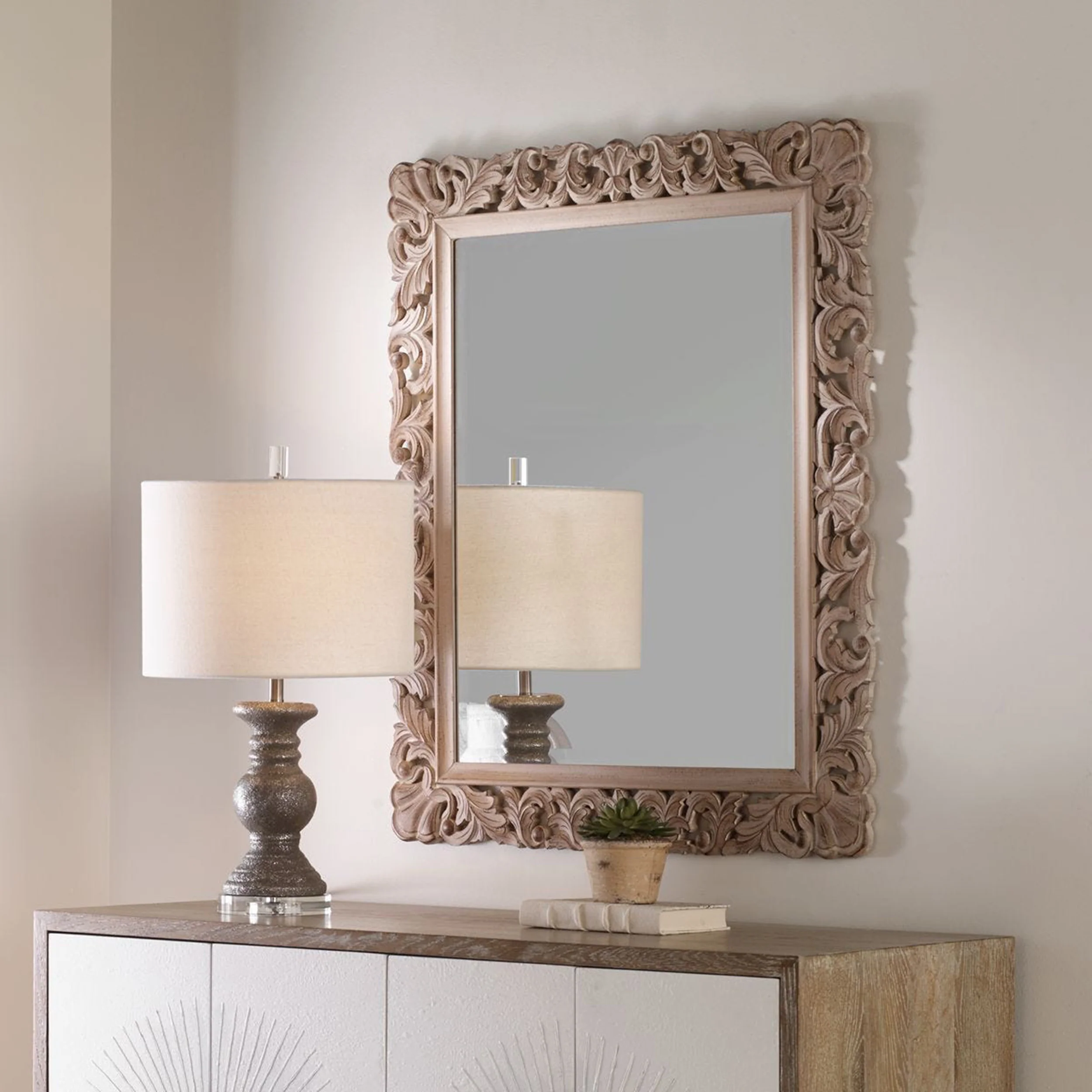 Billy Mirror, Natural - Image 4
