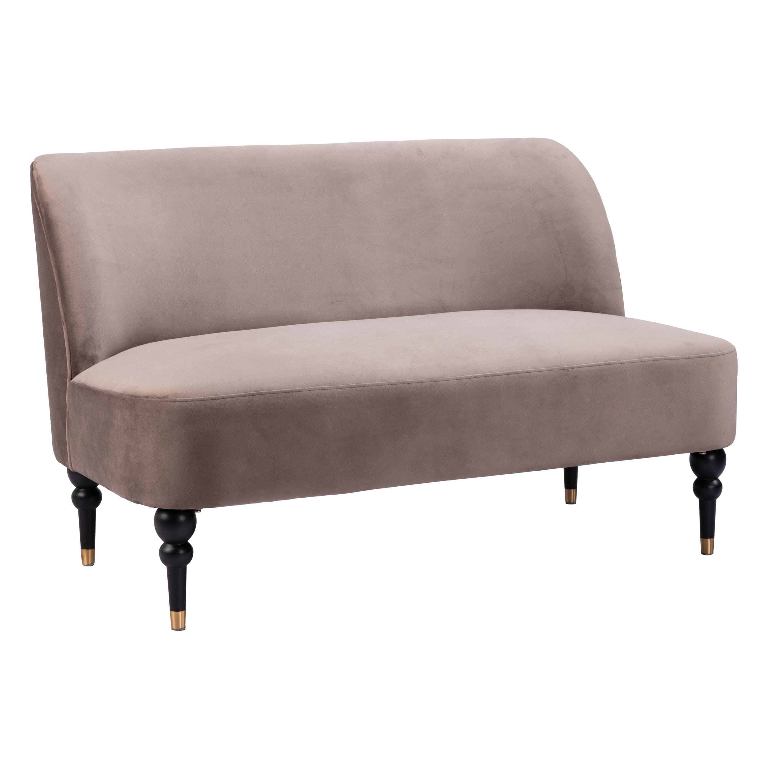 Bintulu Loveseat, Taupe - Image 2