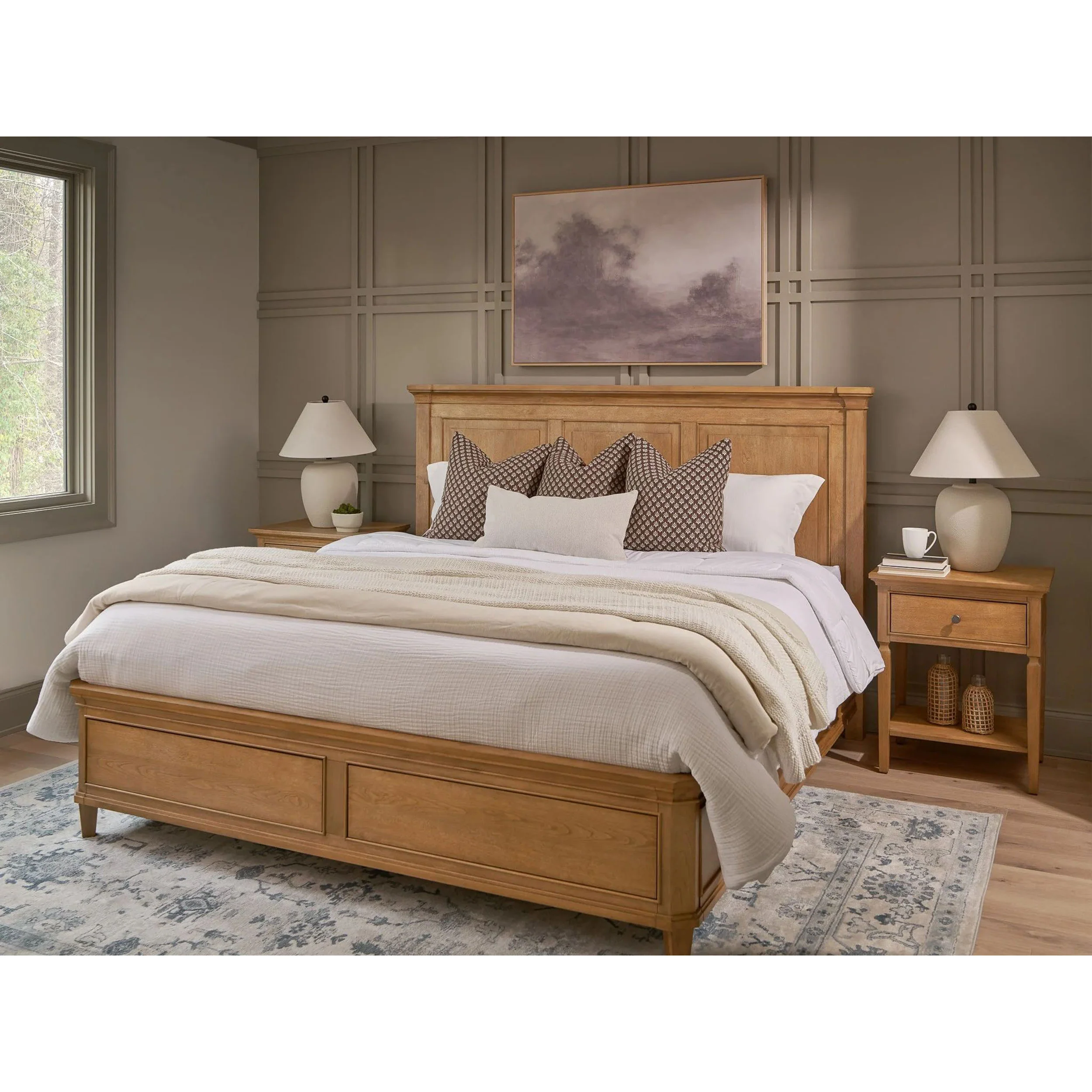 Birchaven 1 Drawer Nightstand, Brindle - Image 5