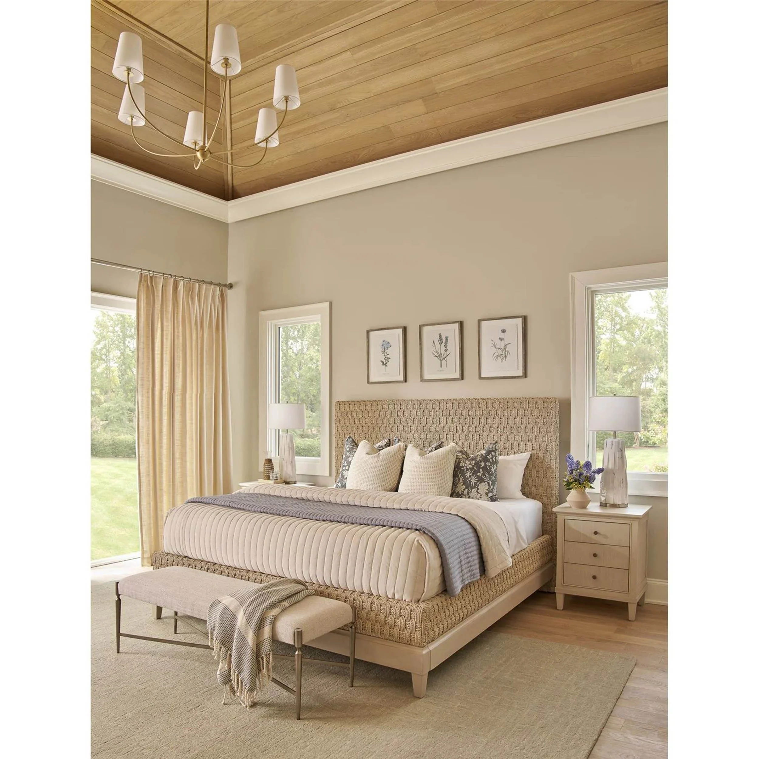 Birchaven Willow Woven Bed, Abaca - Image 6