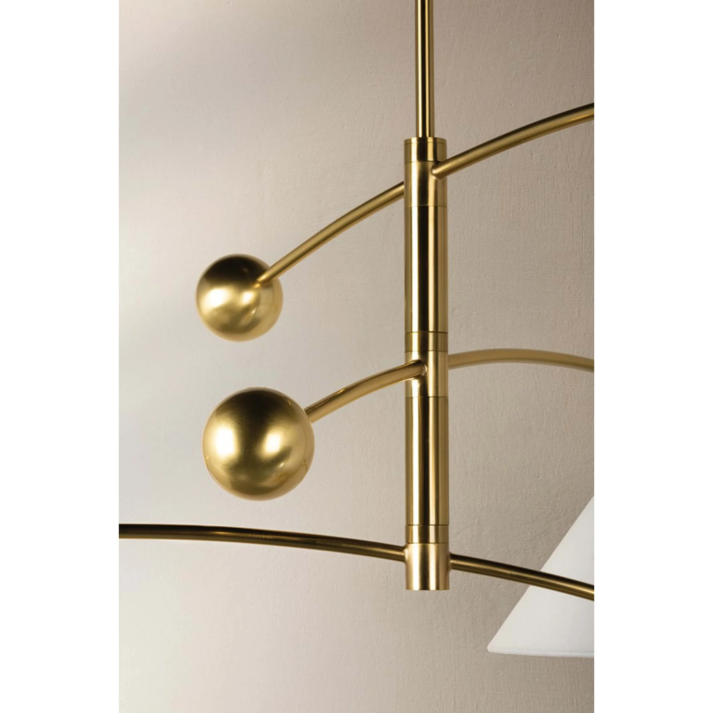 Birdie Chandelier, Aged Brass - Image 3