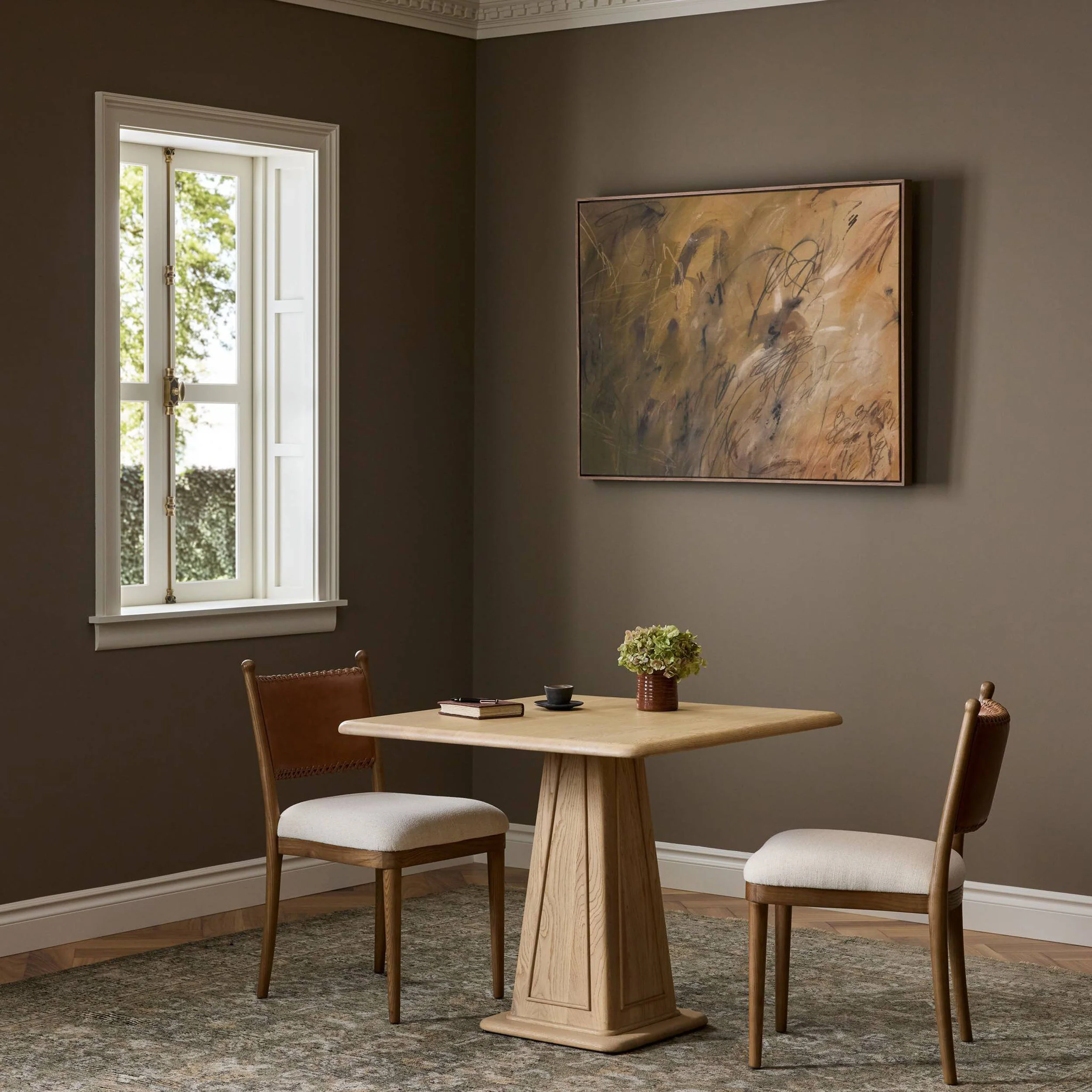 Bishop Bistro Table, Light Brushed by Four Hands - Image 8