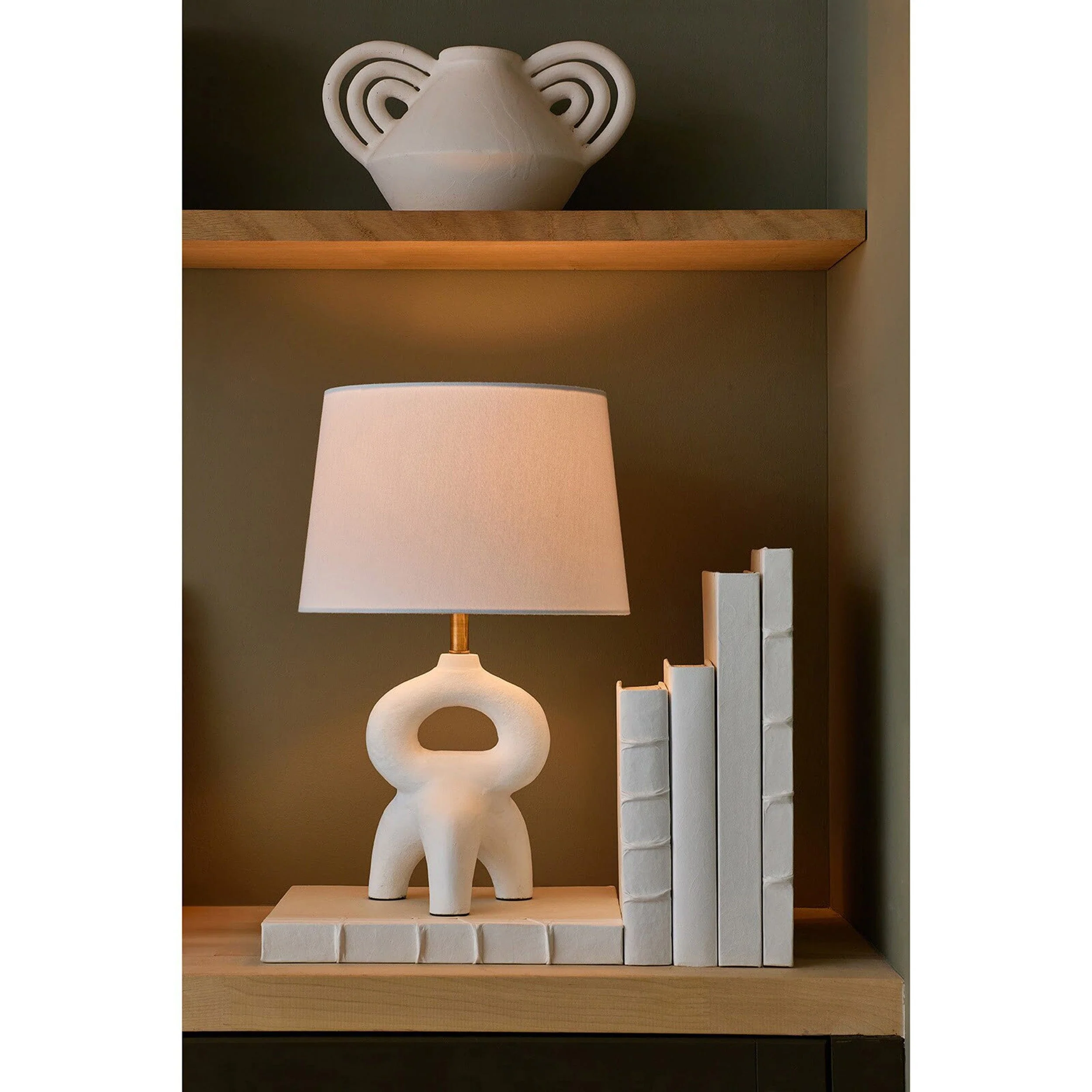 Bismark Book Stack, White - Image 3