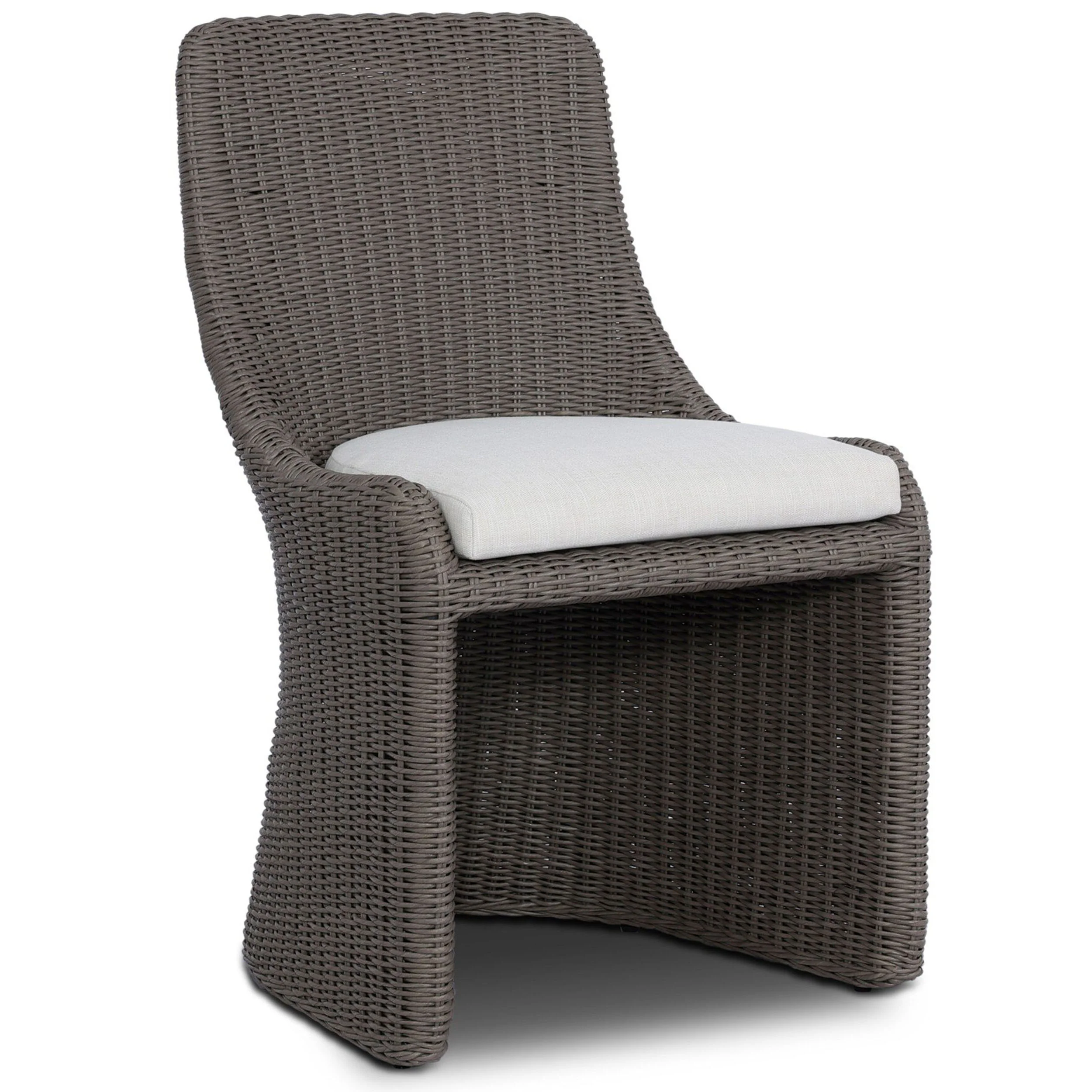 Blaire Outdoor Chair, Vintage Taupe by Four Hands - Image 7