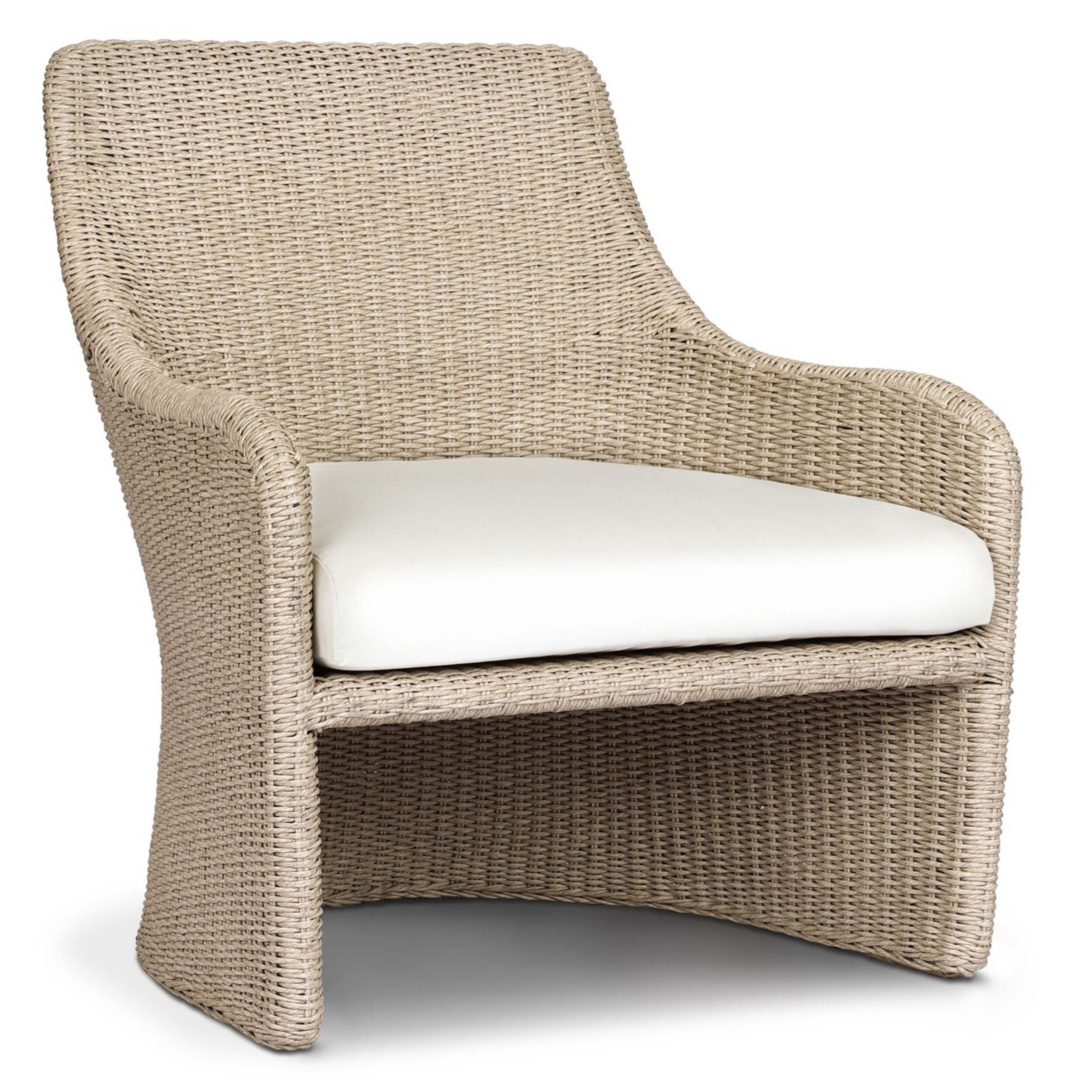 Blaire Outdoor Chair, Vintage White by Four Hands