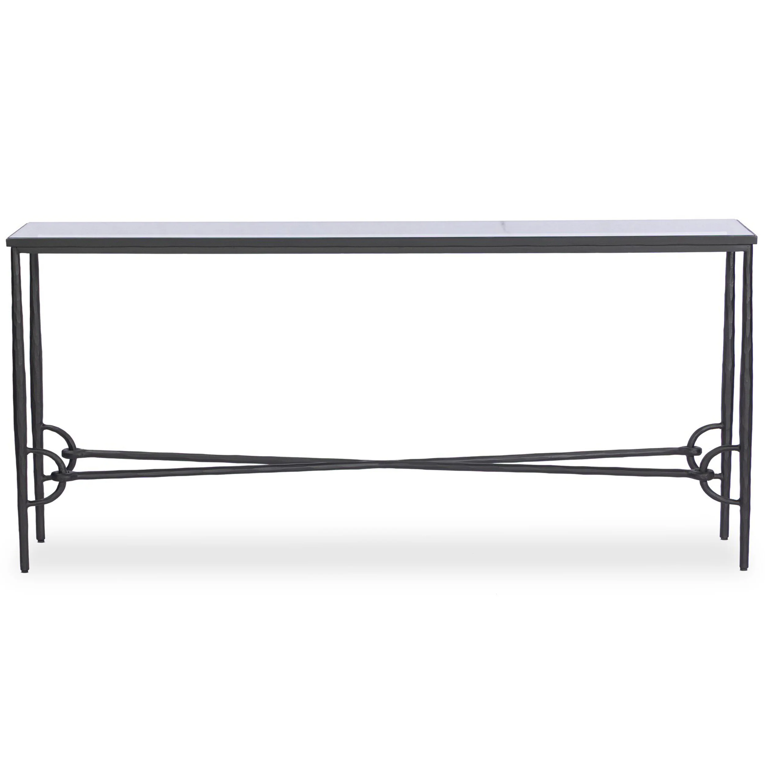 Babylon Console Table, Clear by Four Hands - Image 2