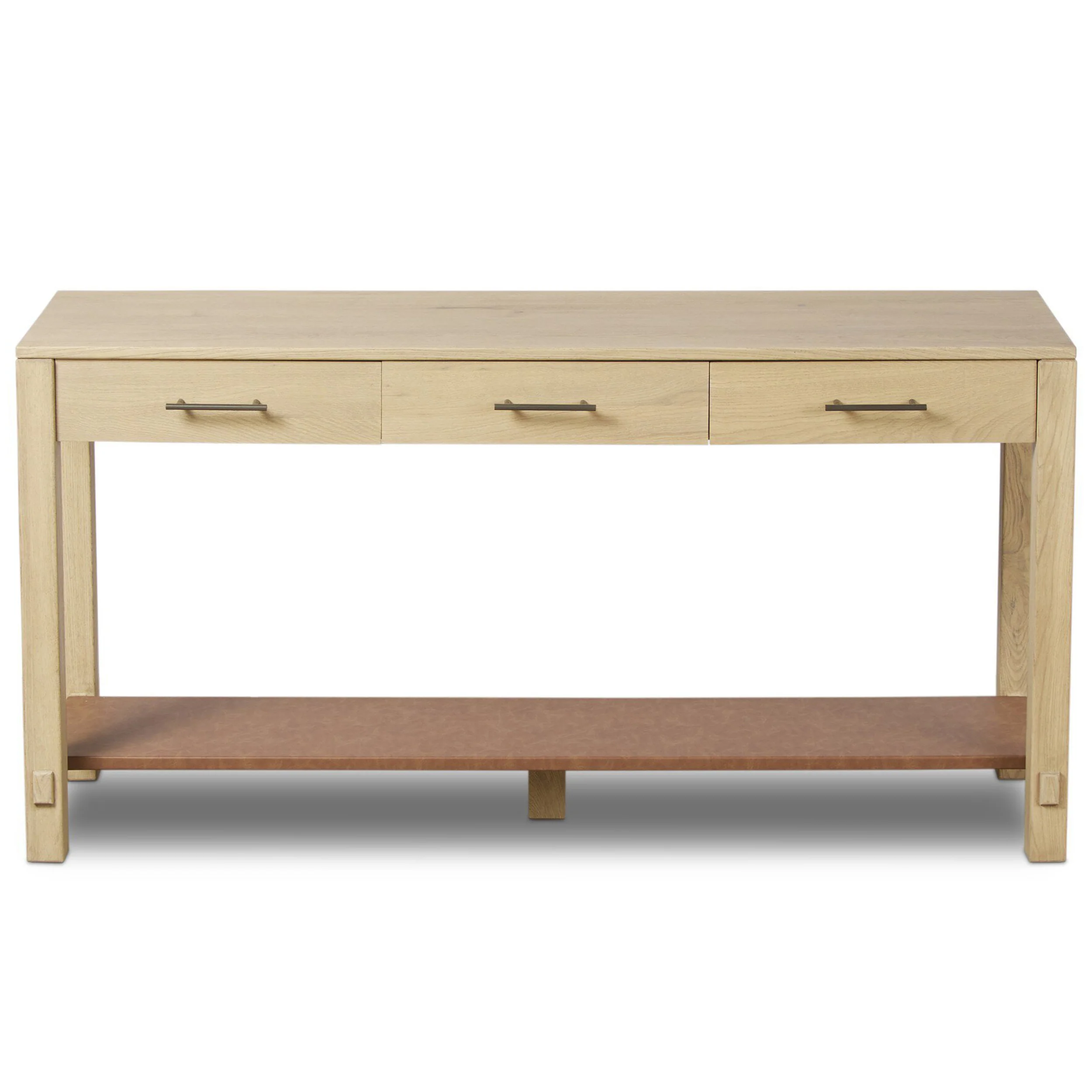 Blake Console Table, Washed Ash by Four Hands - Image 2