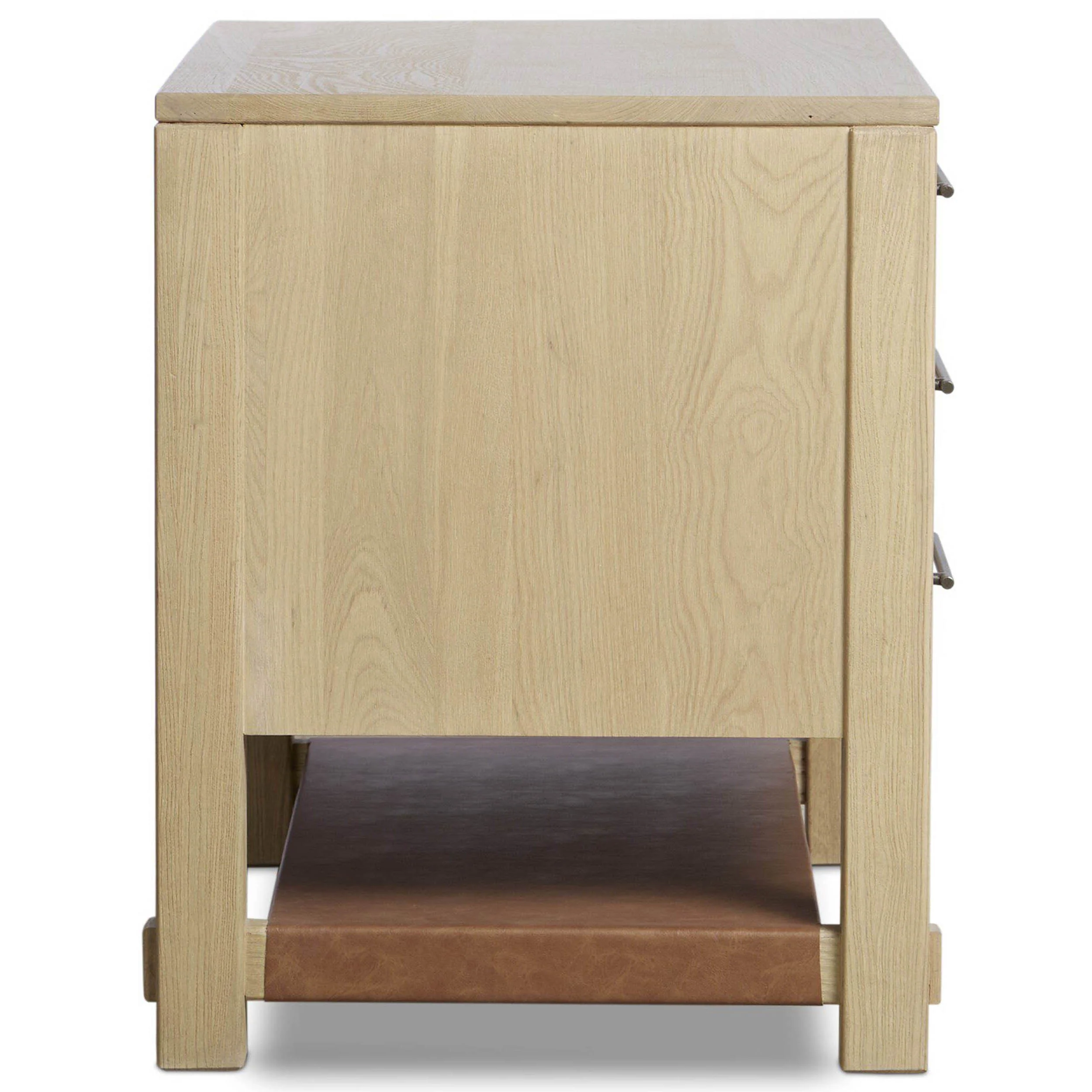Blake Large Nightstand, Washed Ash by Four Hands - Image 3