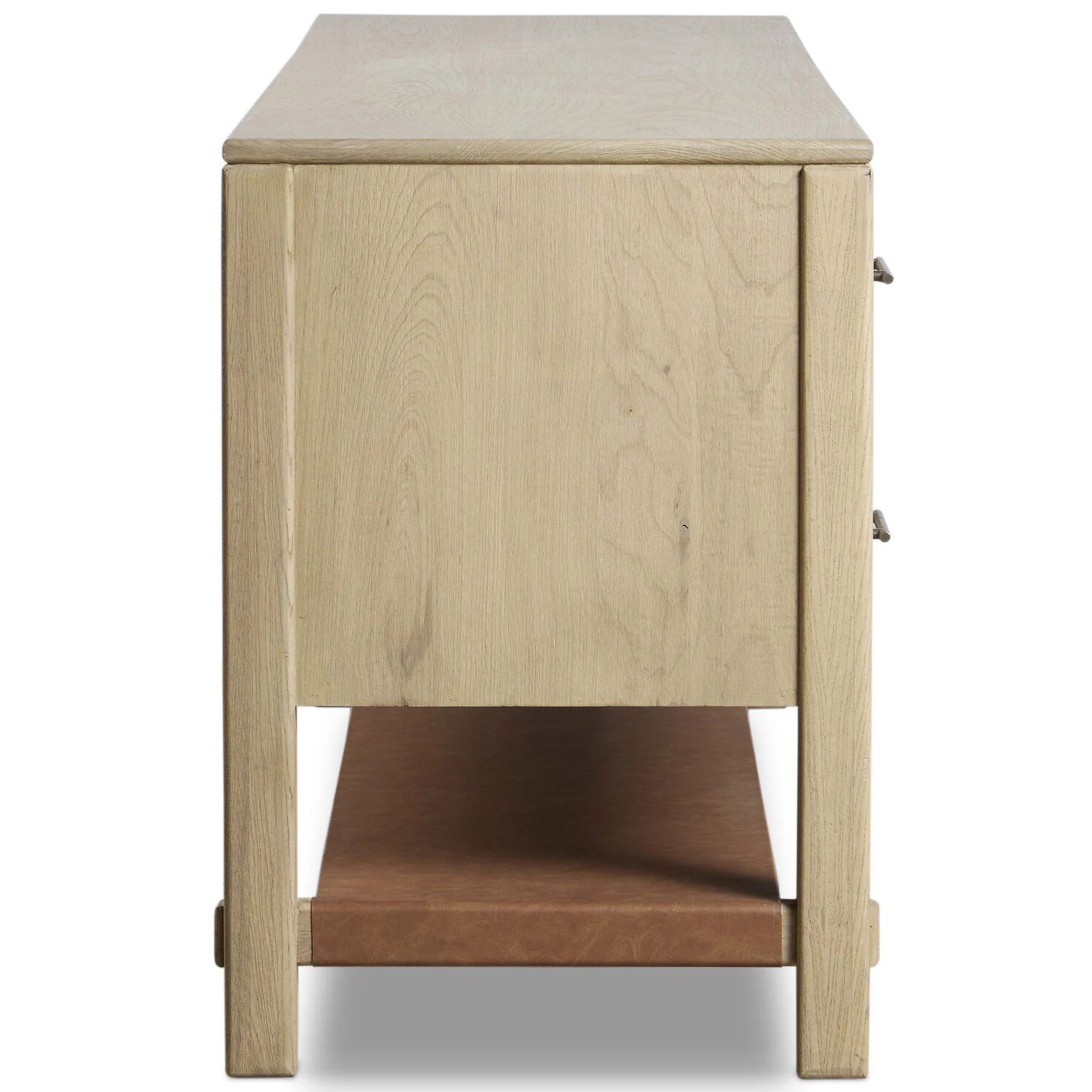 Blake Media Console, Washed Ash by Four Hands - Image 3