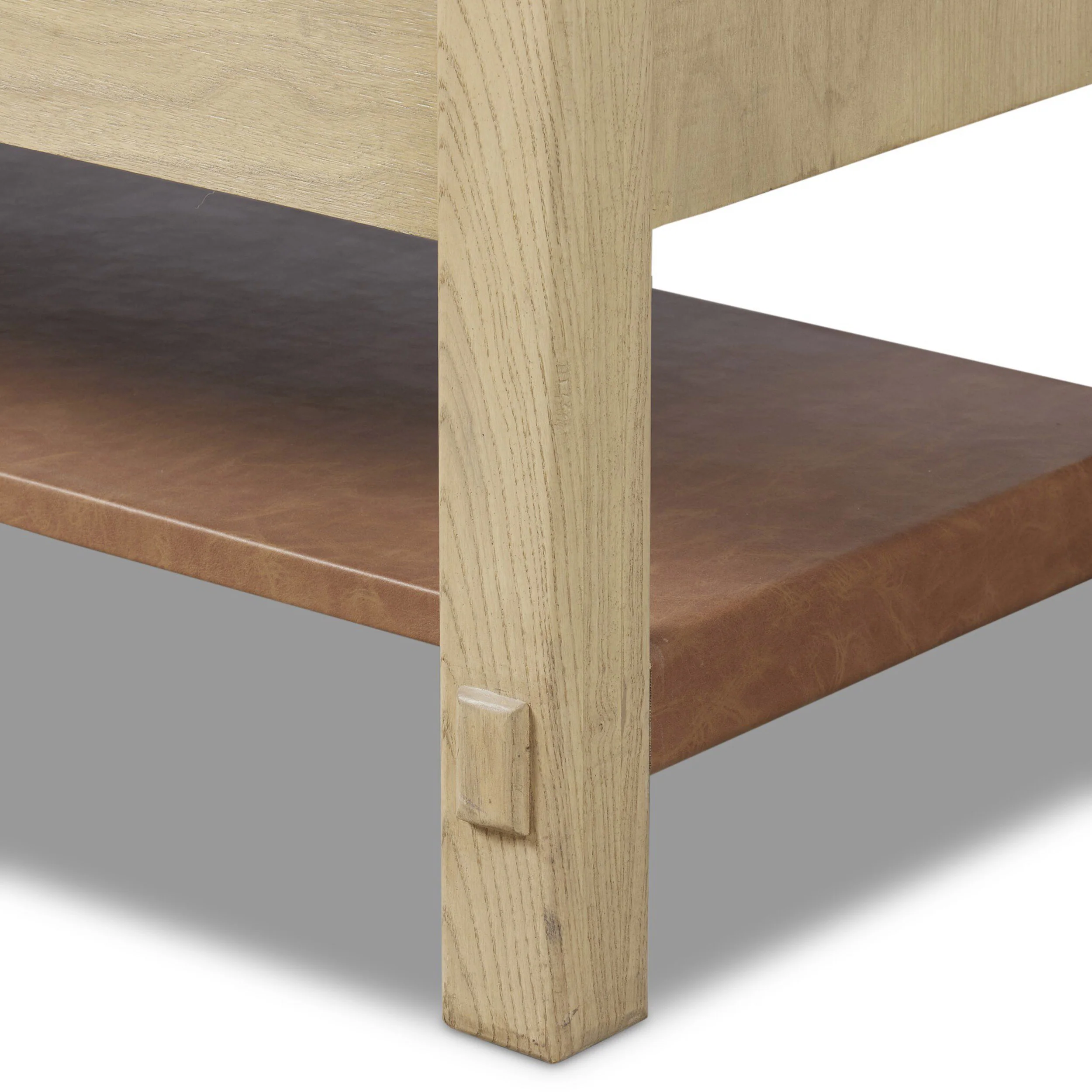 Blake Media Console, Washed Ash by Four Hands - Image 5