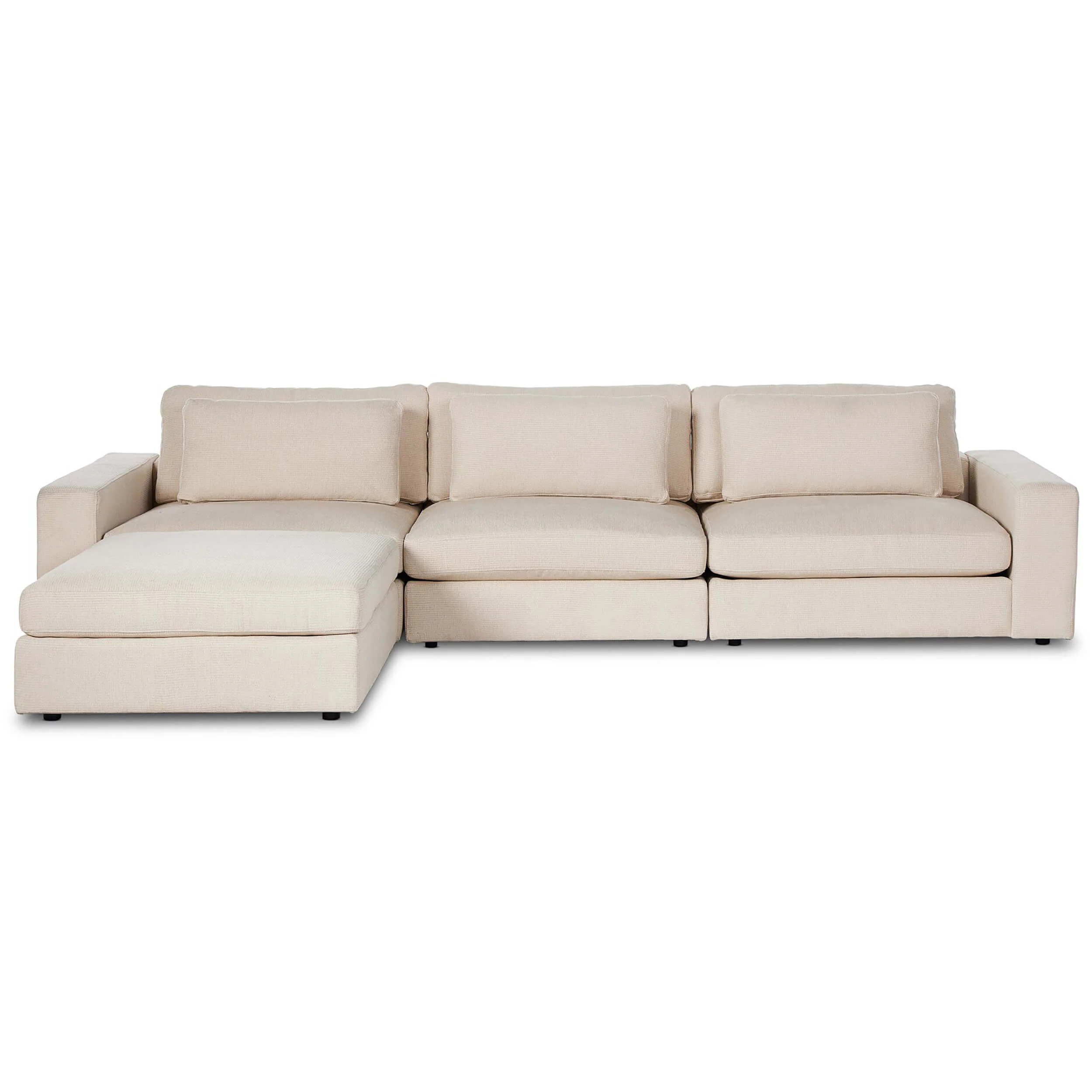 Bloor 3 Piece Sectional with Ottoman by Fourhands - Image 2