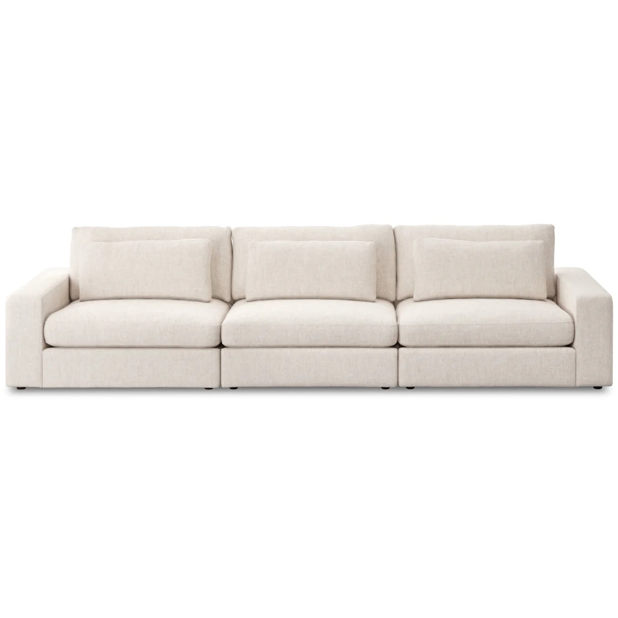 Bloor 3 Piece Sofa, Essence Natural by Four Hands