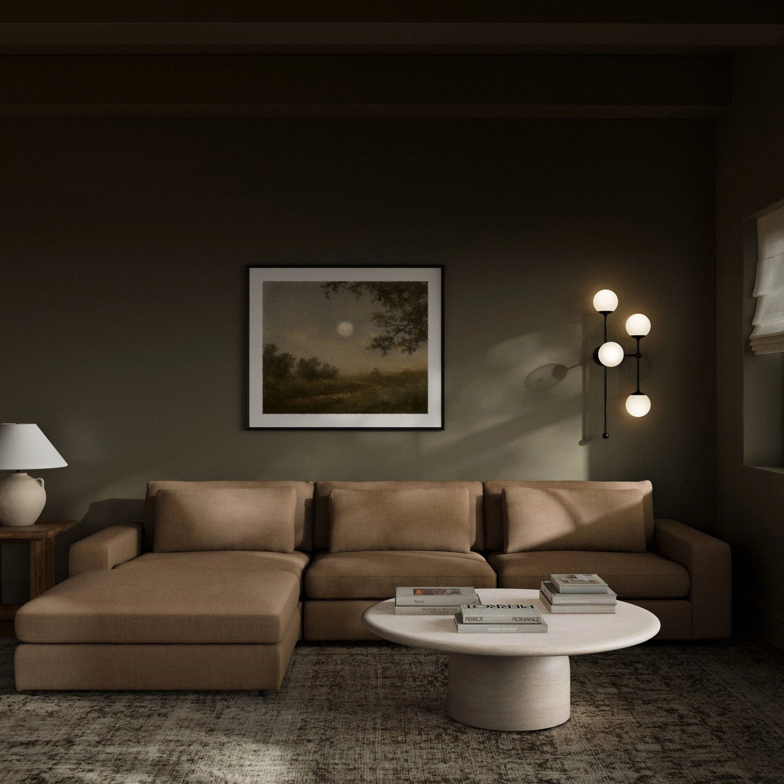 Bloor 3 Piece Sofa, Savoy Ochre by Four Hands - Image 4