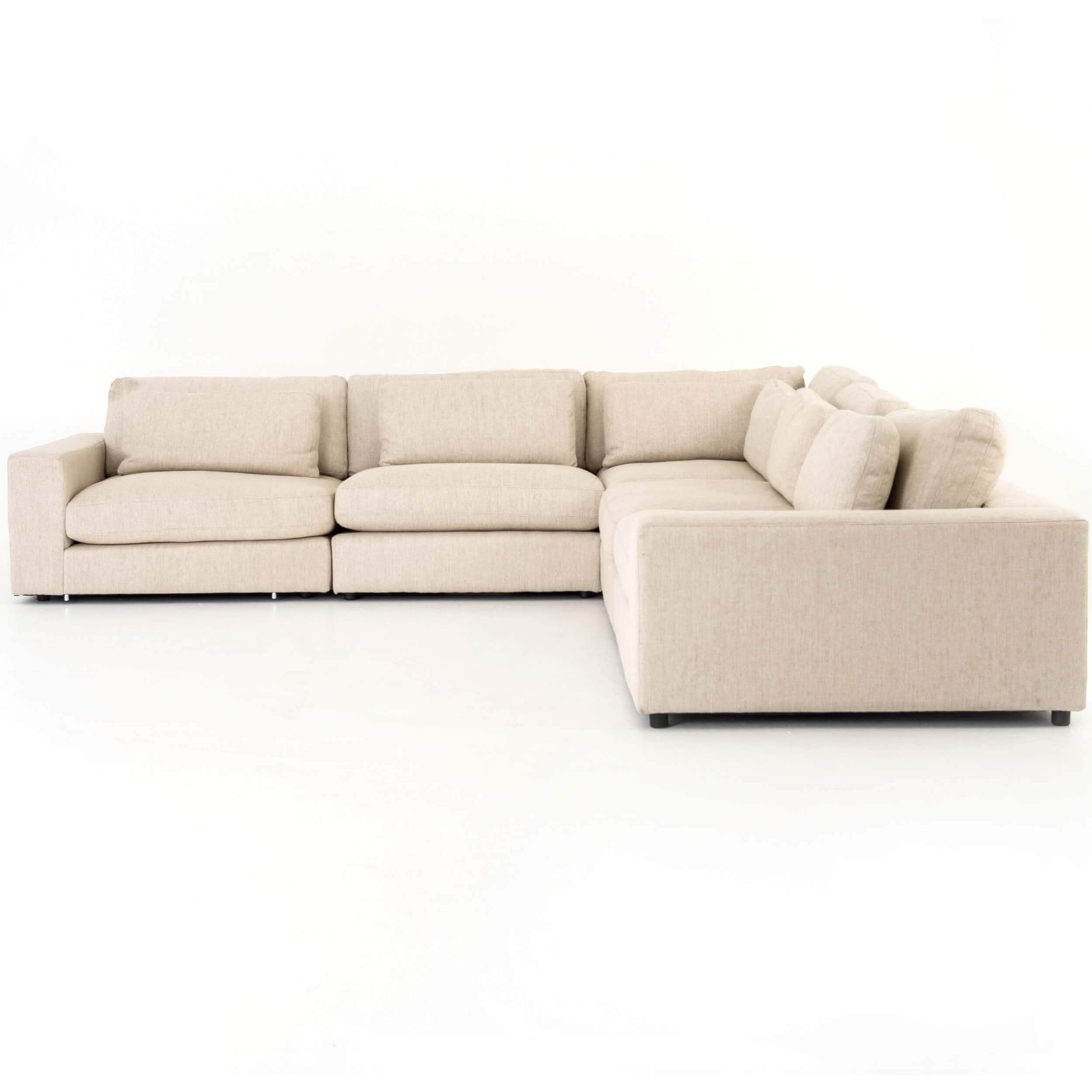 Bloor 5 Piece Sectional, Essence Natural by Four Hands - Image 2