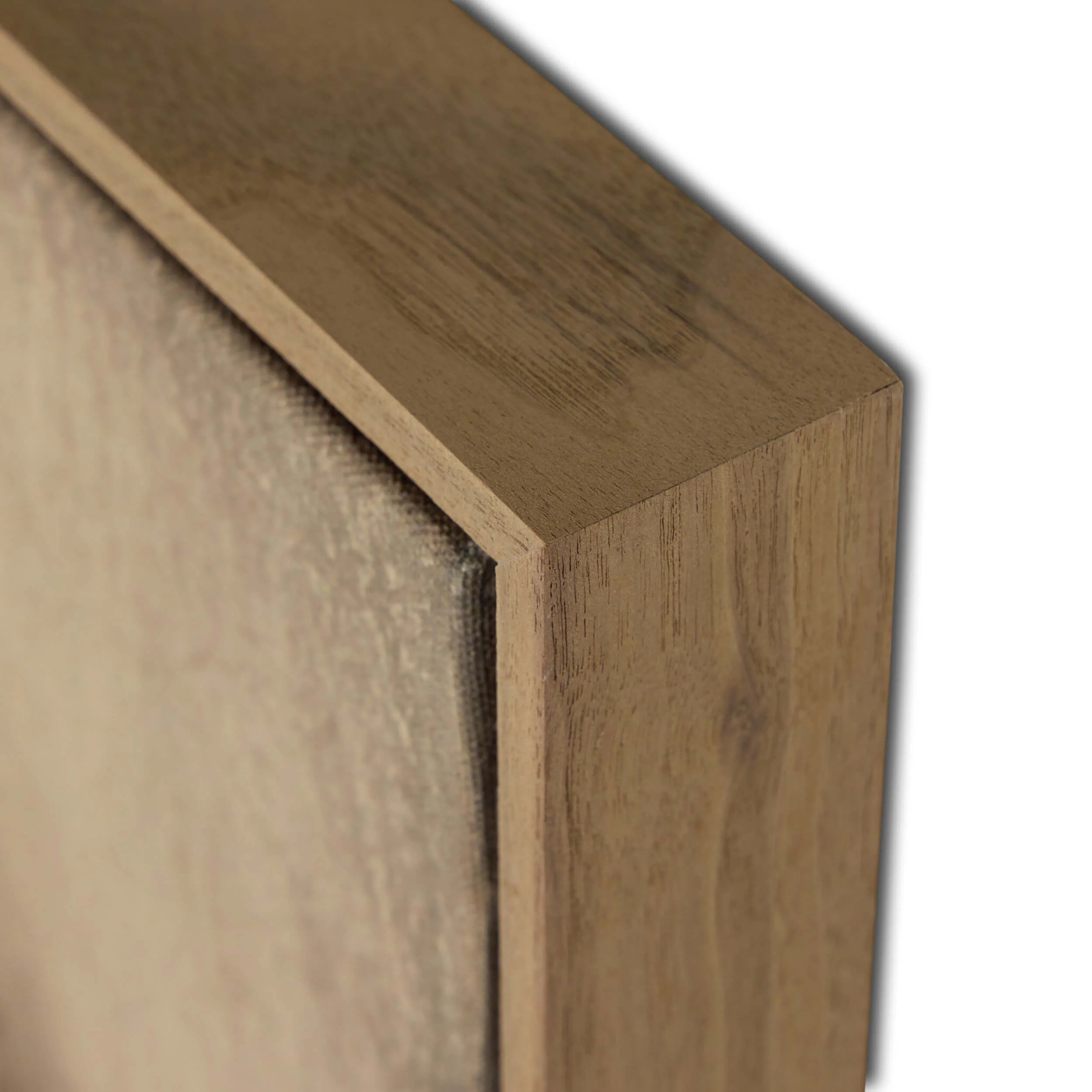 Desert Fortress by Benjamin Galvan, Rustic Walnut Floater by Four Hands - Image 3