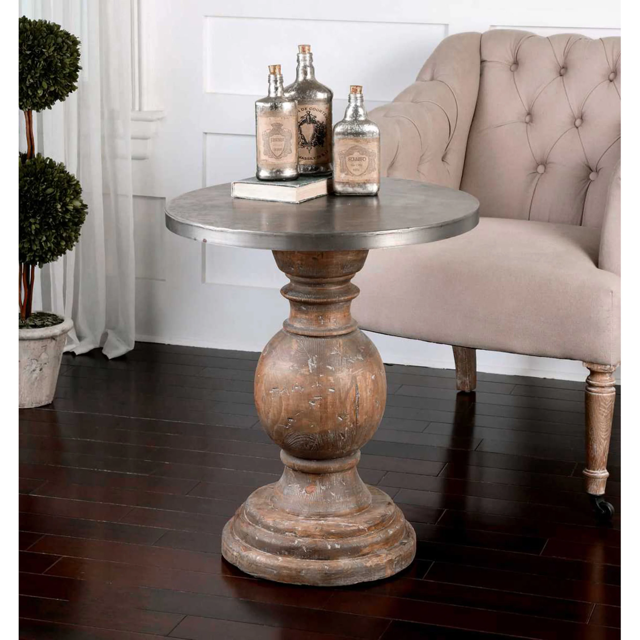 Blythe Side Table, Weathered Natural - Image 2