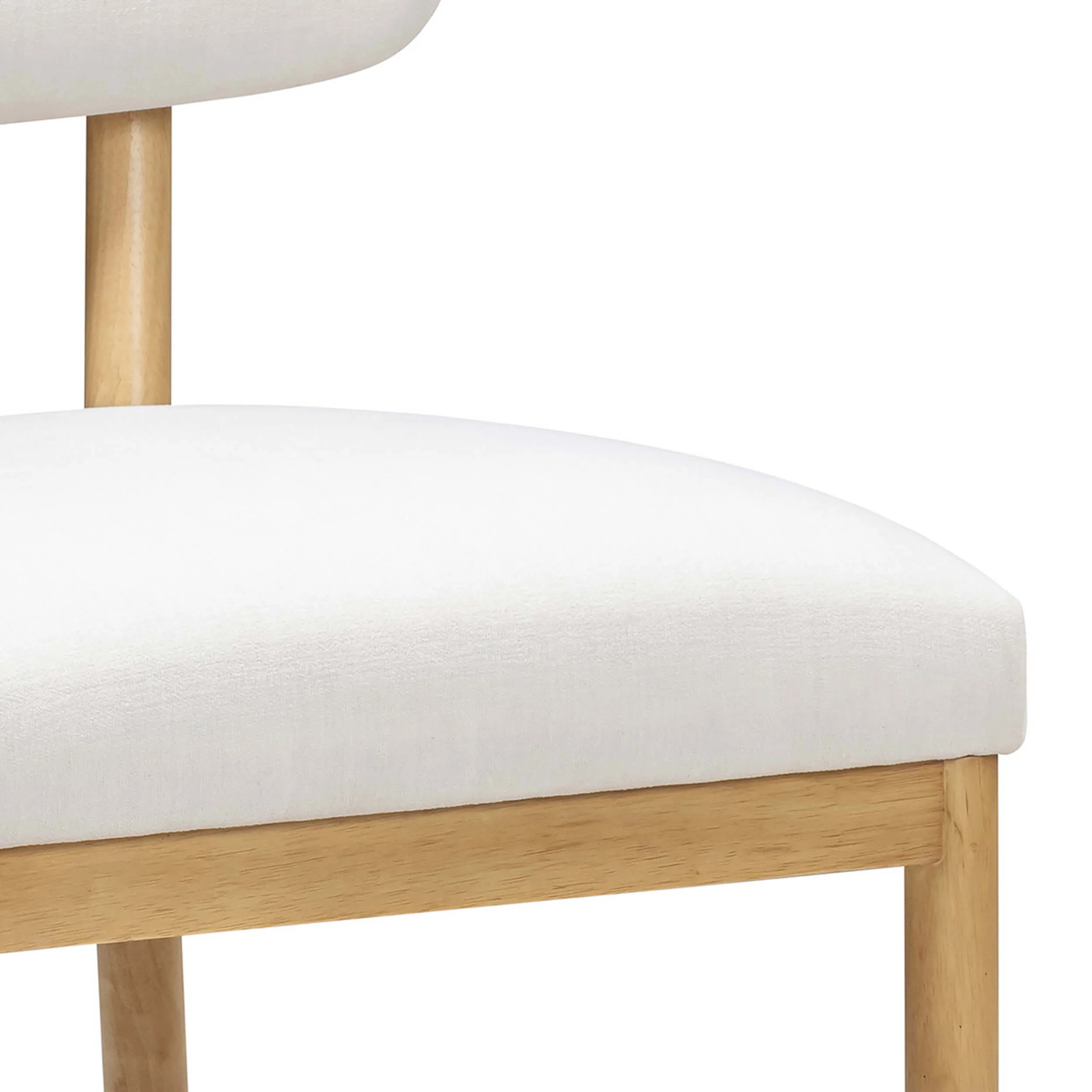 Bobbie Dining Chair, Cream - Image 4