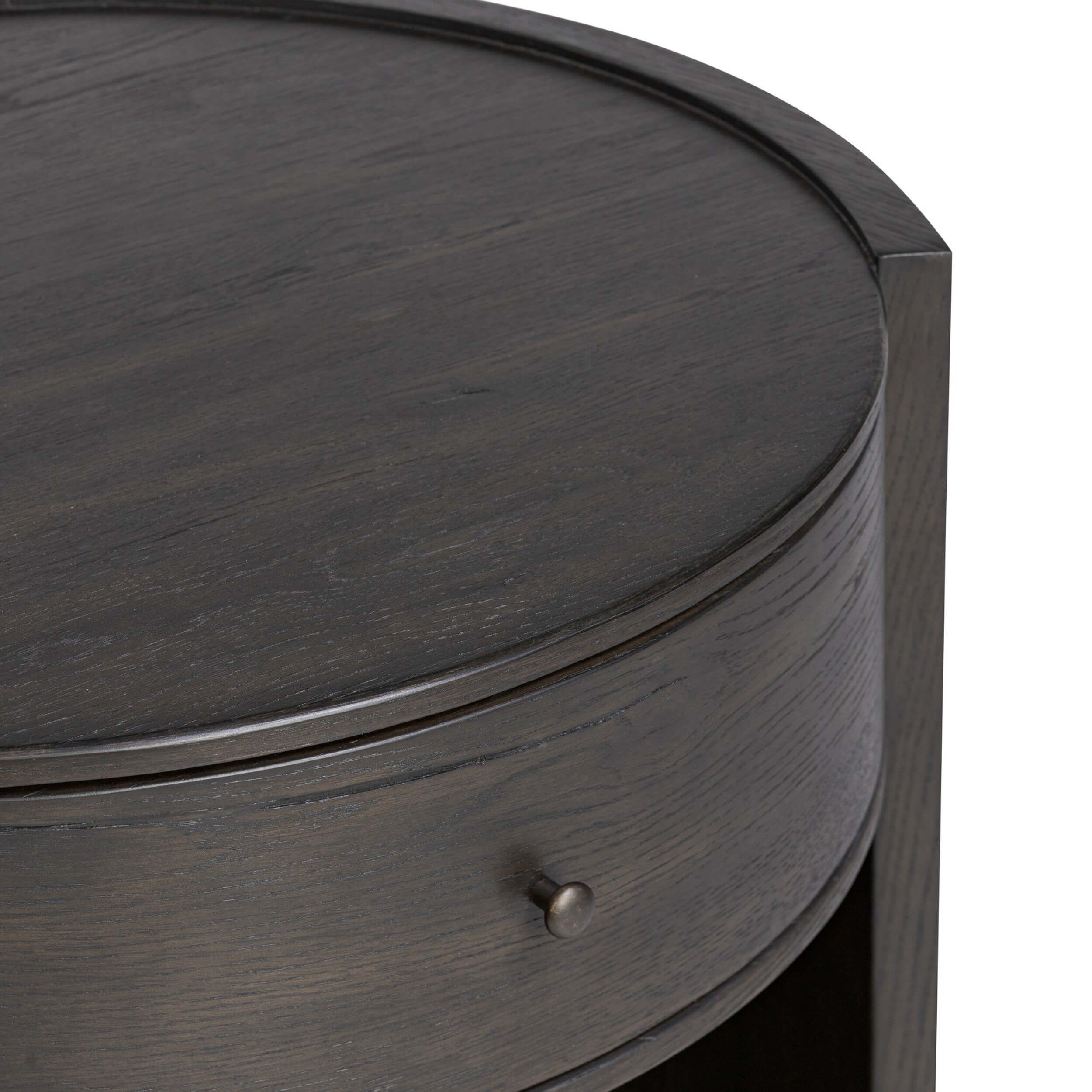 Bode Nightstand, Smoked Black by Four Hands - Image 4