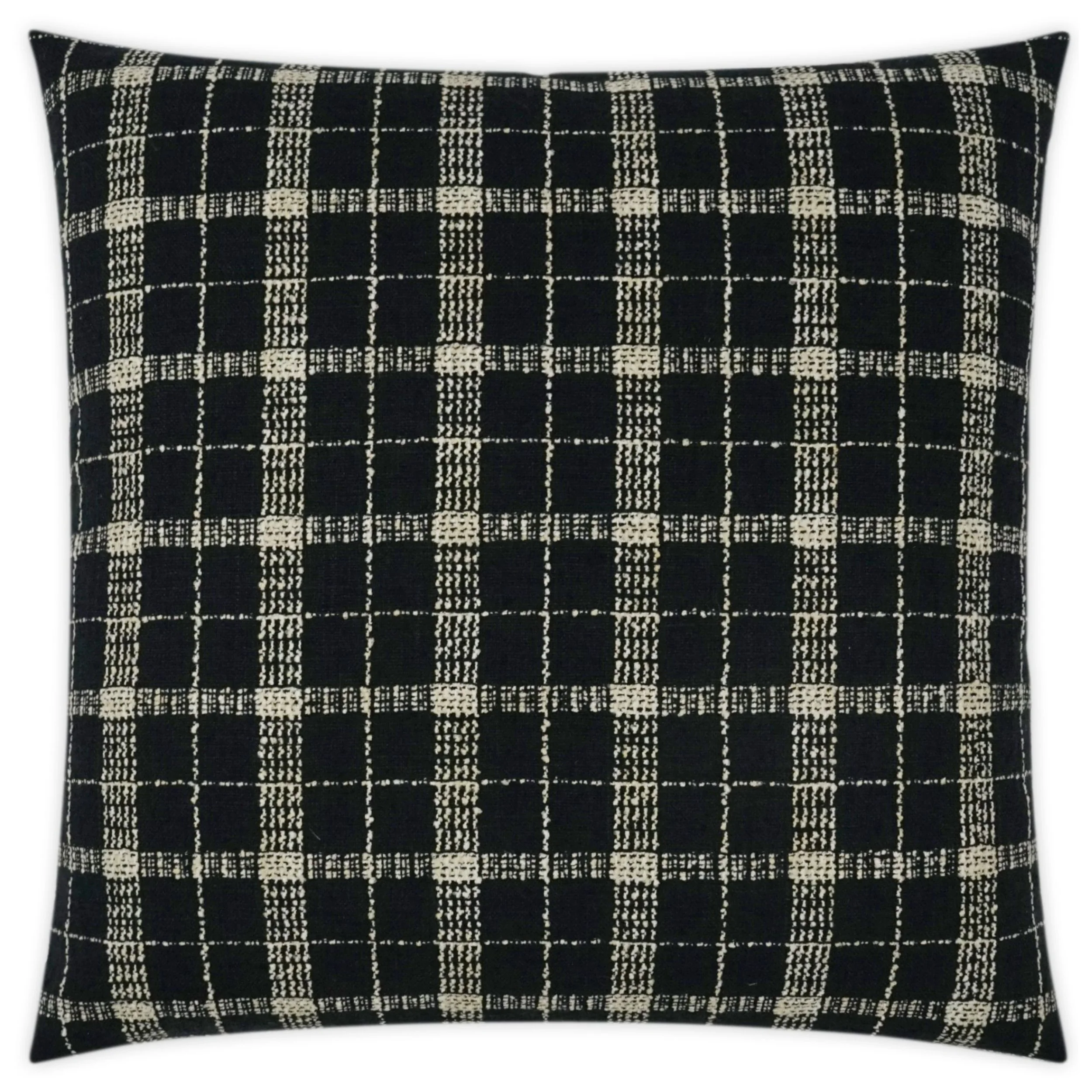 Bond 24" Pillow, Onyx, Set of 2