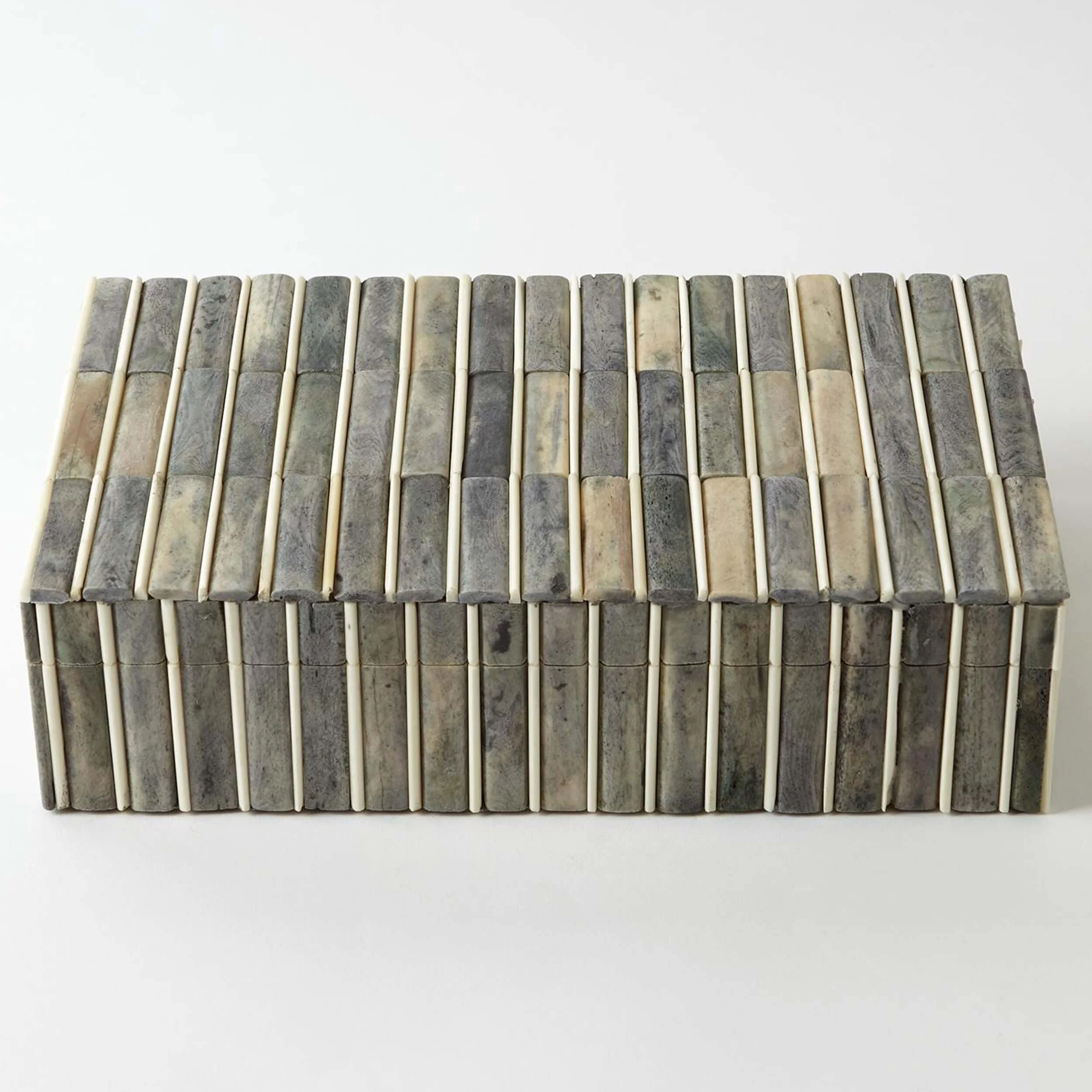 Bone Box, Grey/Ivory - Image 2