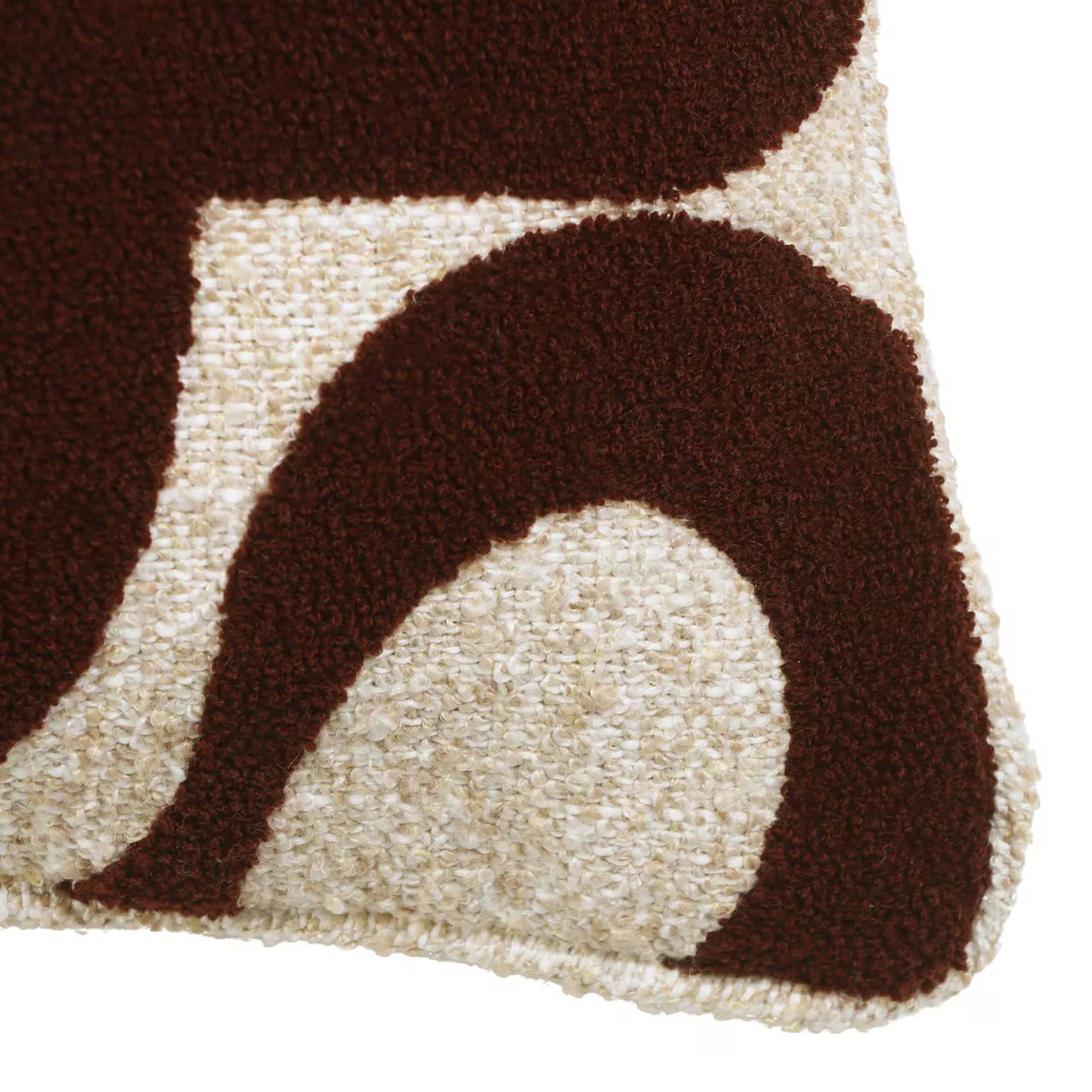 Bonney Accent Cushion, Chocolate Brown - Image 3