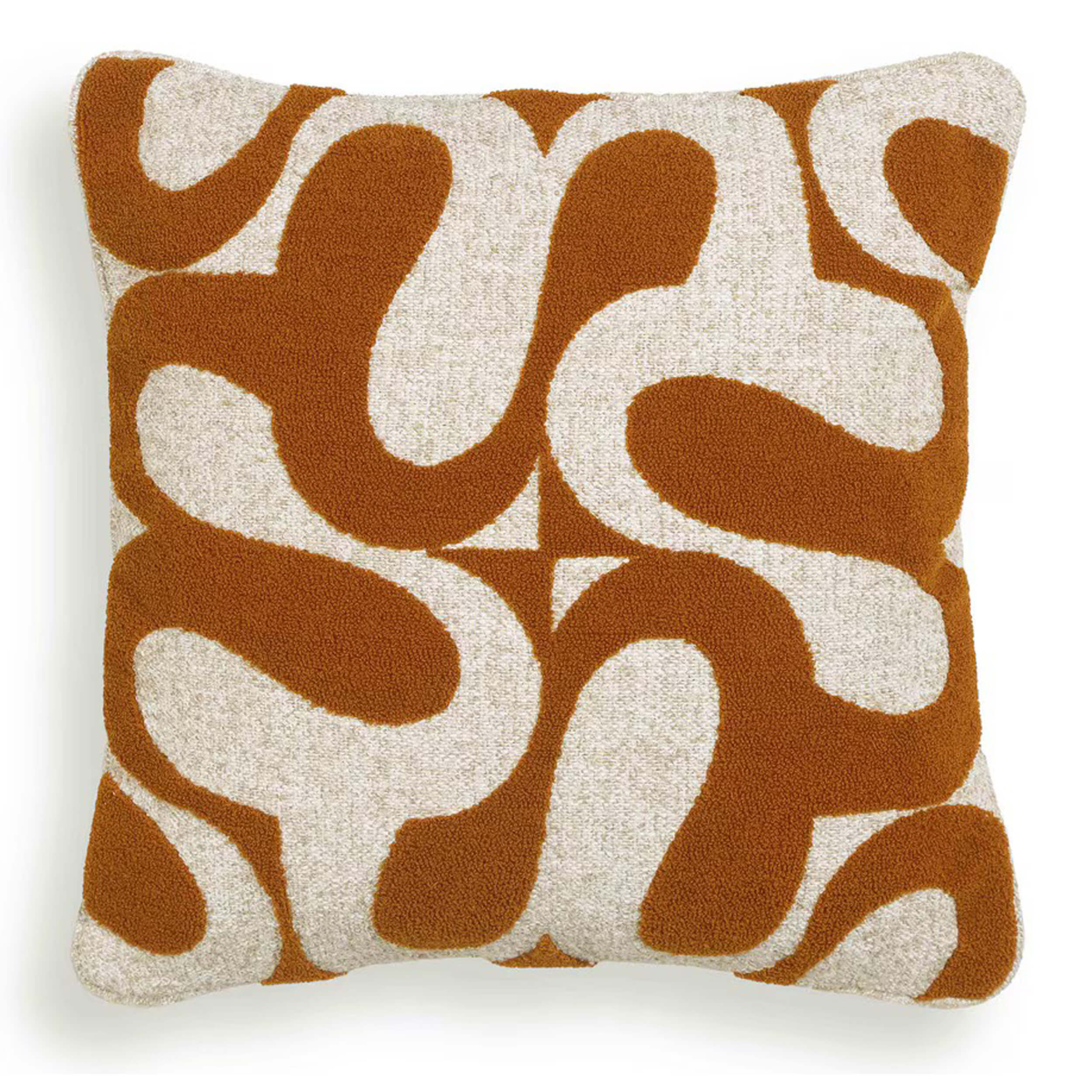 Bonney Accent Cushion, Rust Orange