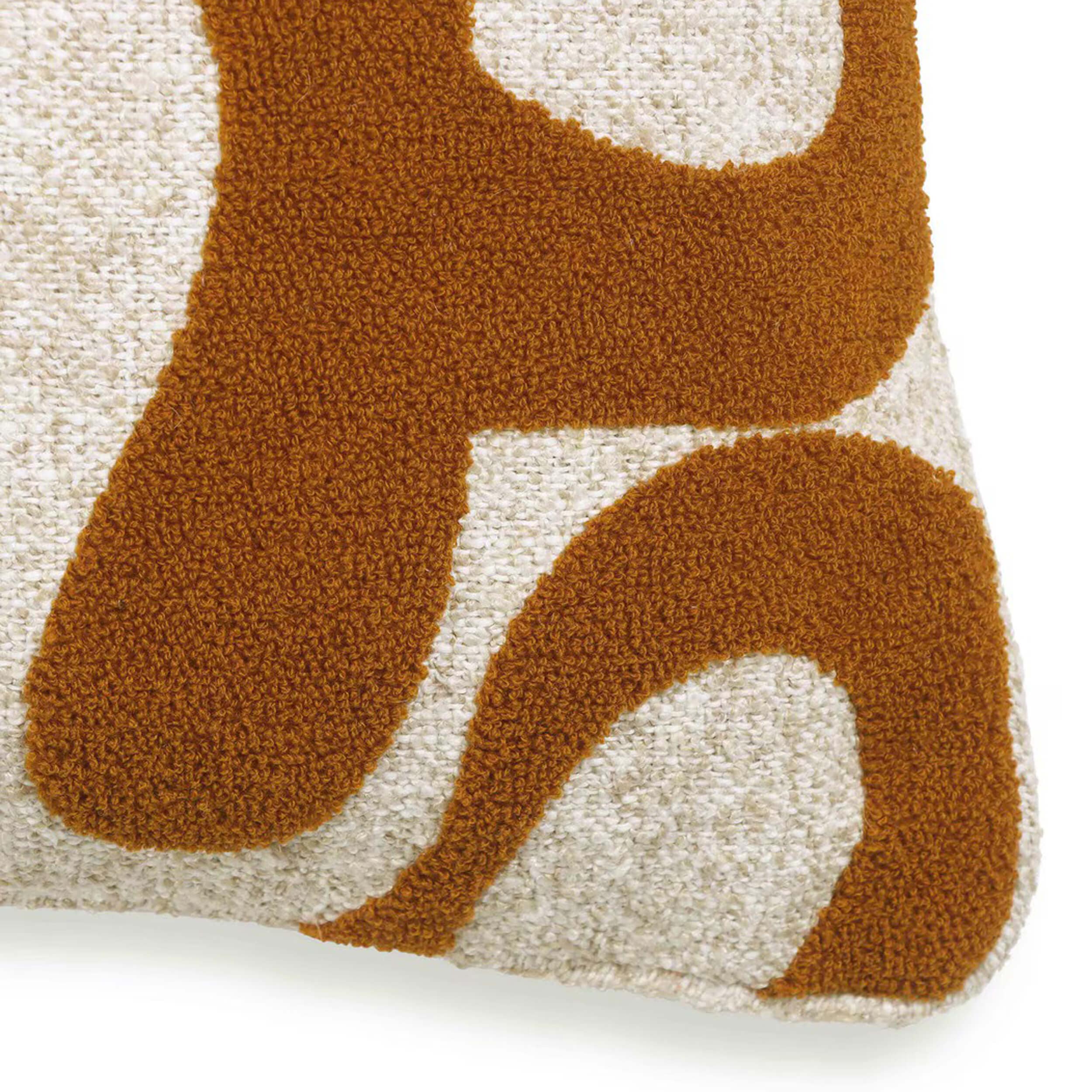 Bonney Accent Cushion, Rust Orange - Image 3