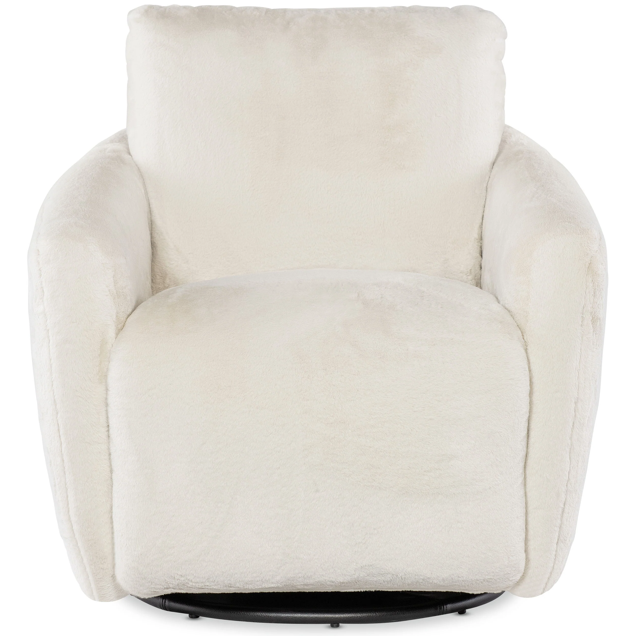 Bonnie Swivel Chair w/Power Footrest, Llama Natural - Image 2