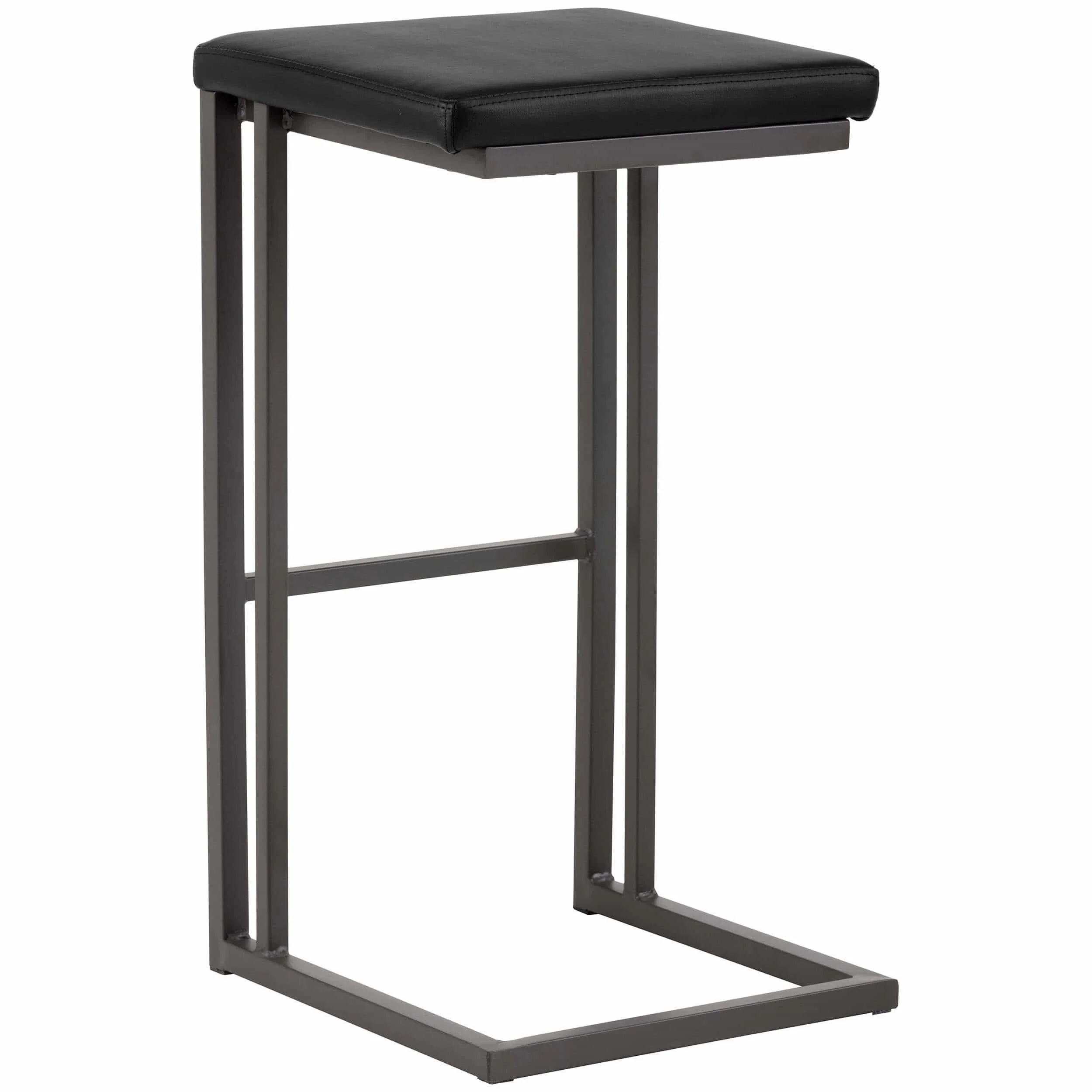 Boone Bar Stool, Onyx, Set of 2