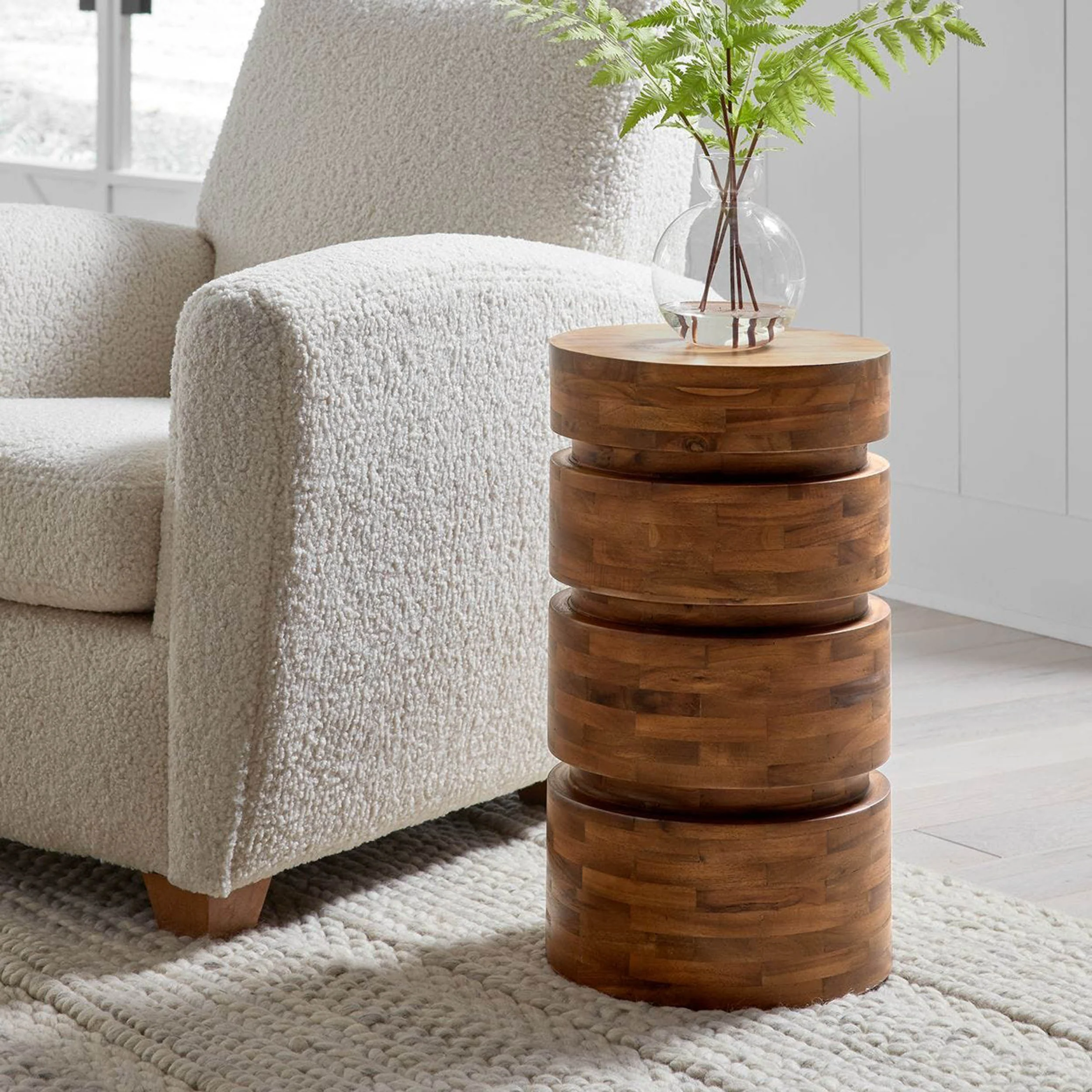 Boone Drink Table, Natural - Image 3