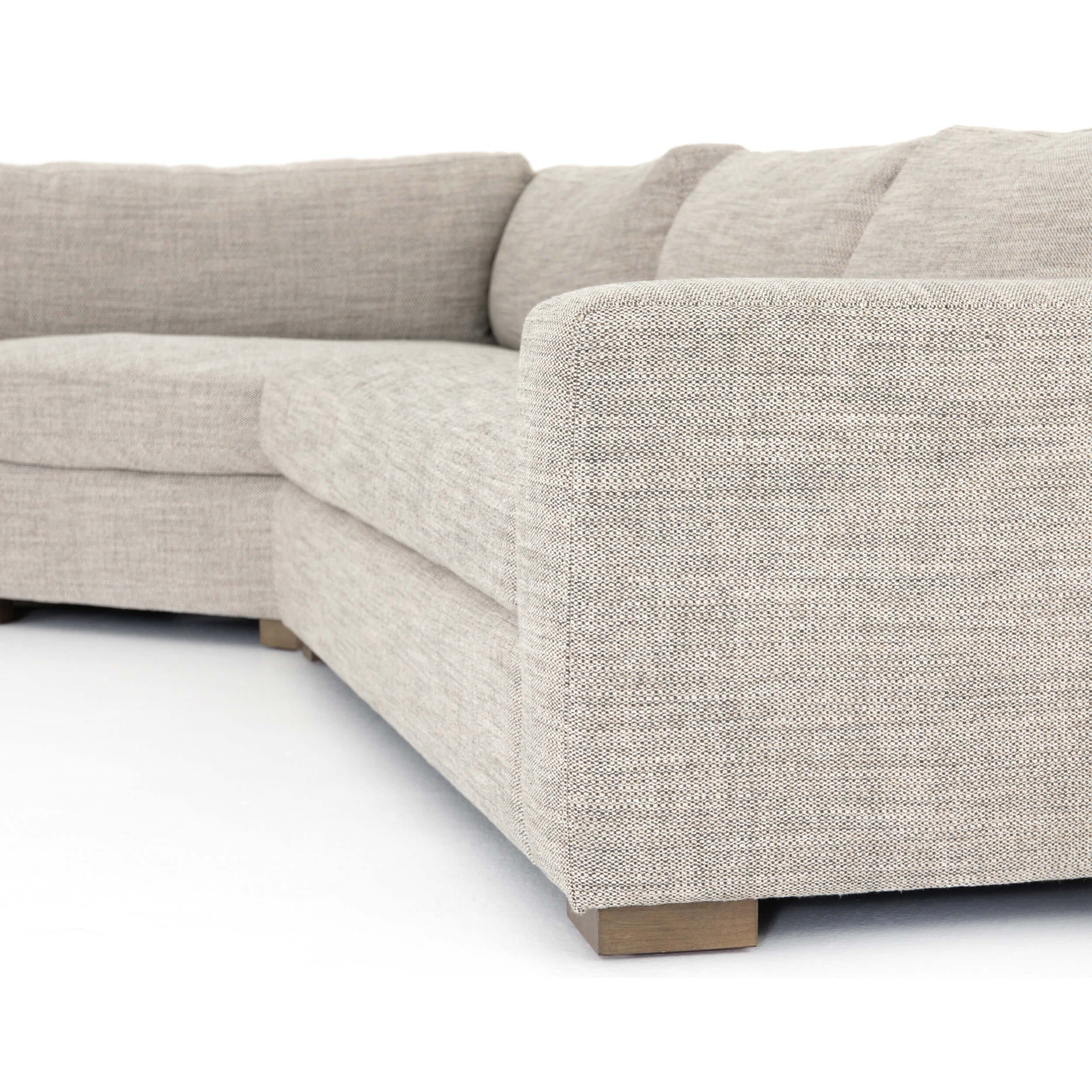Boone Large Sectional, Thames Coal by Four Hands - Image 4