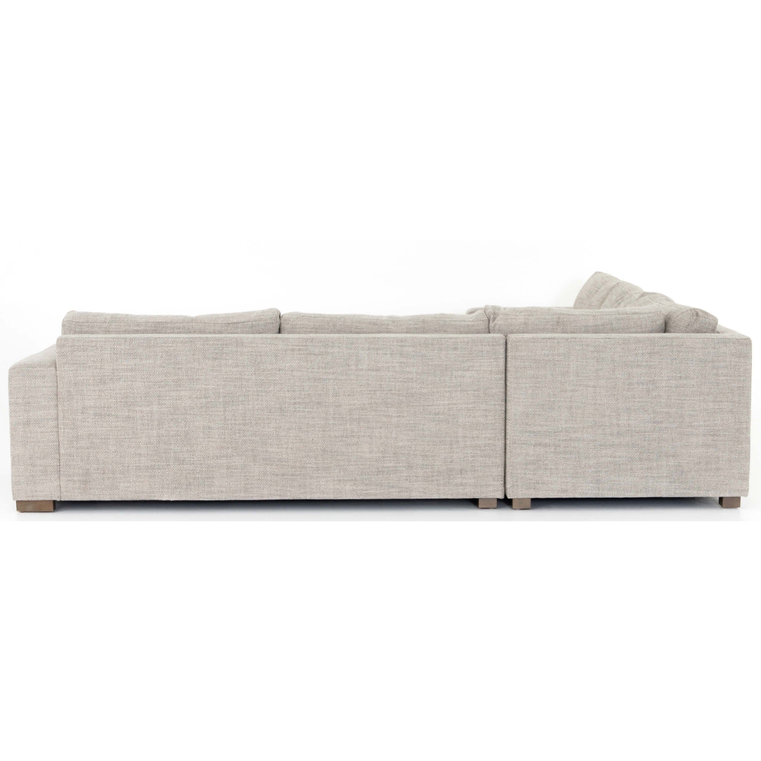 Boone Small Sectional, Thames Coal by Four Hands - Image 3