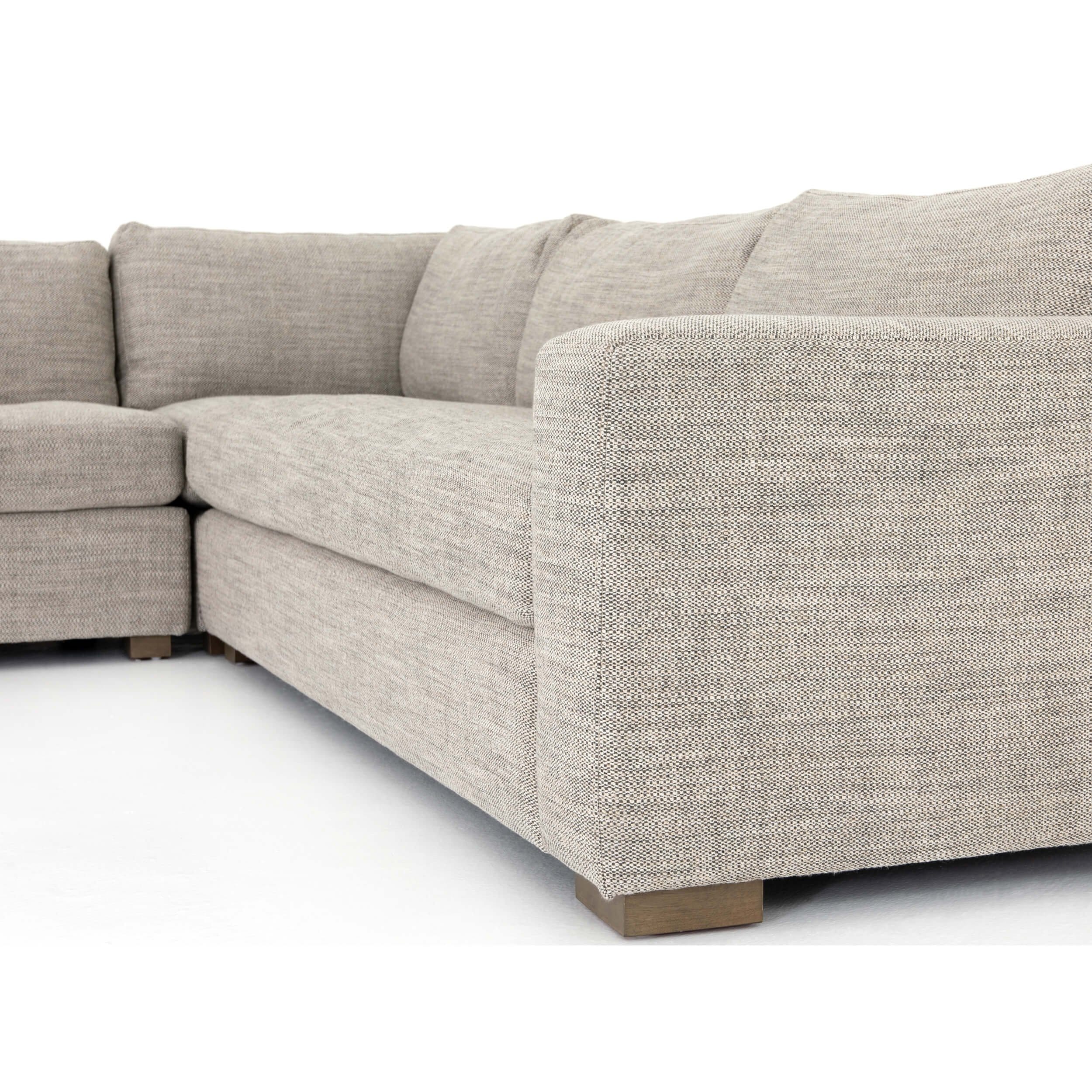 Boone Small Sectional, Thames Coal by Four Hands - Image 5
