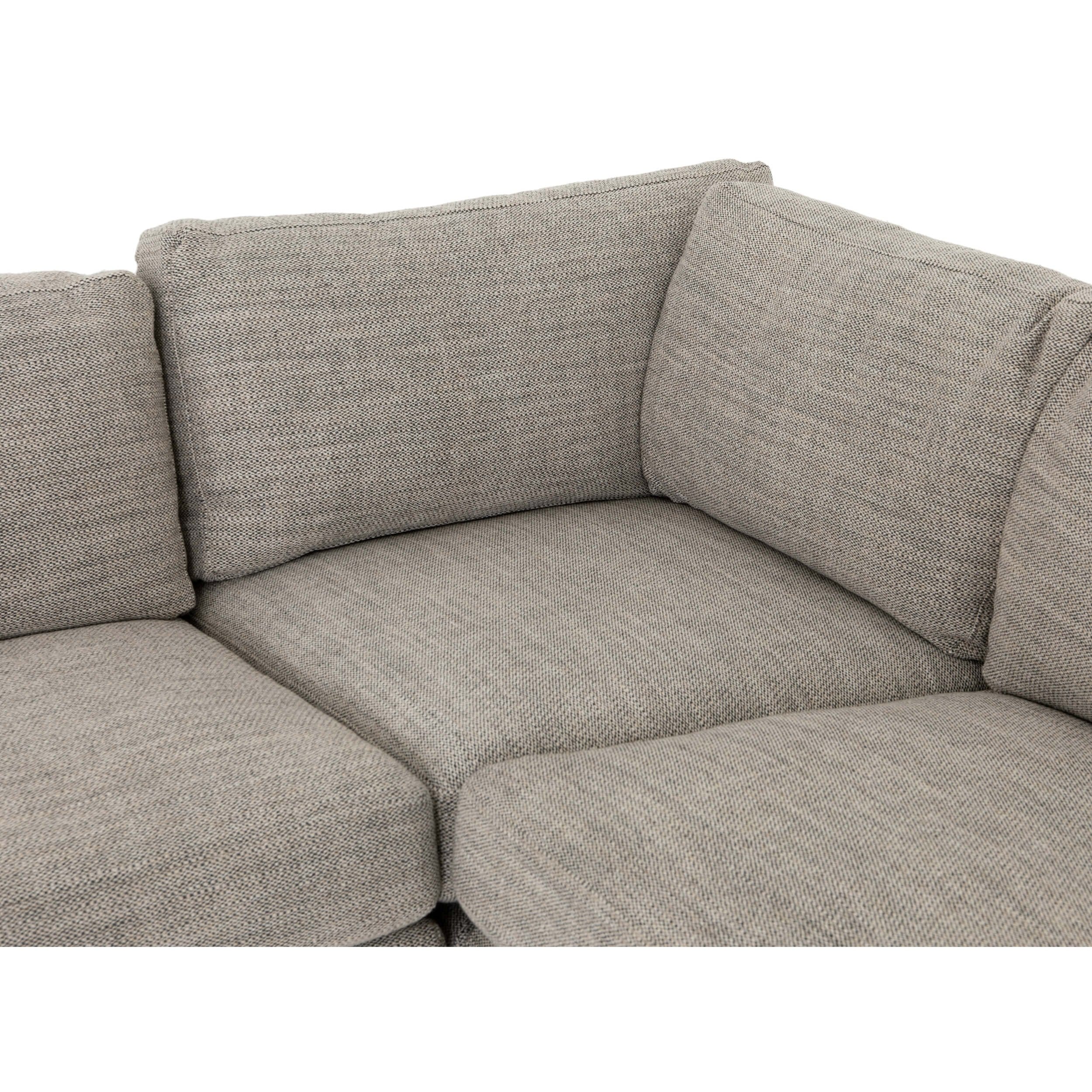Boone Small Sectional, Thames Coal by Four Hands - Image 6