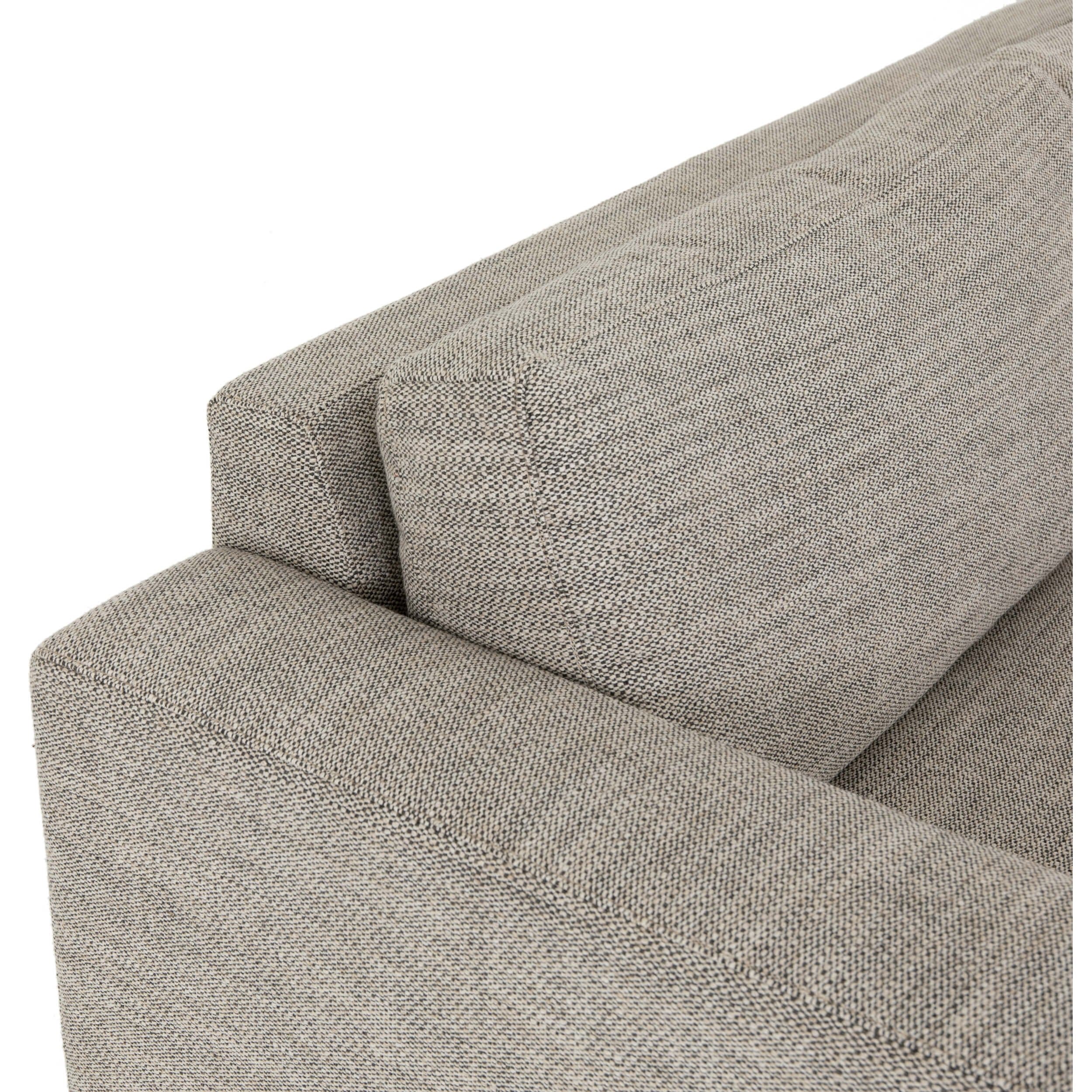 Boone Small Sectional, Thames Coal by Four Hands - Image 7