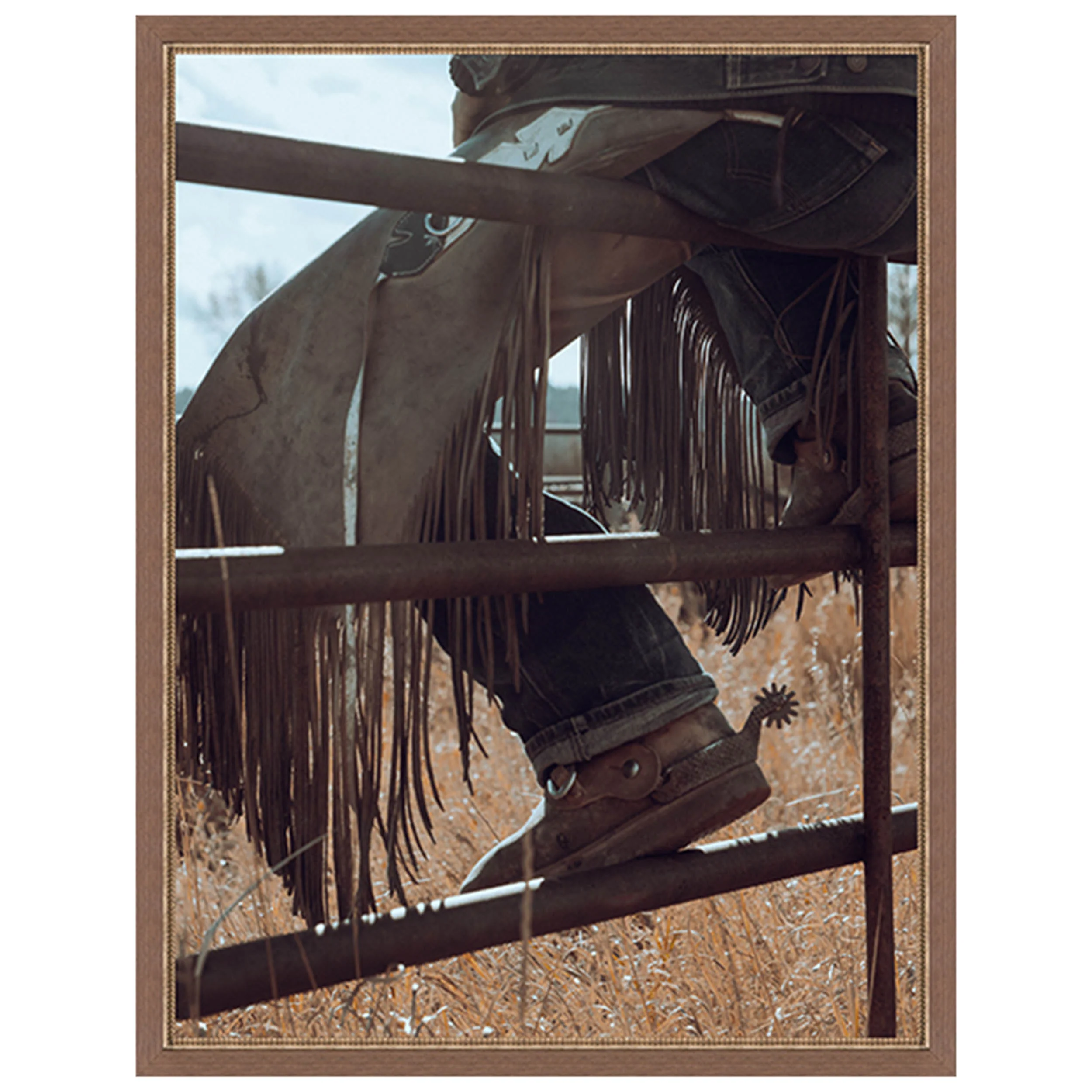 Boots and Spurs Framed