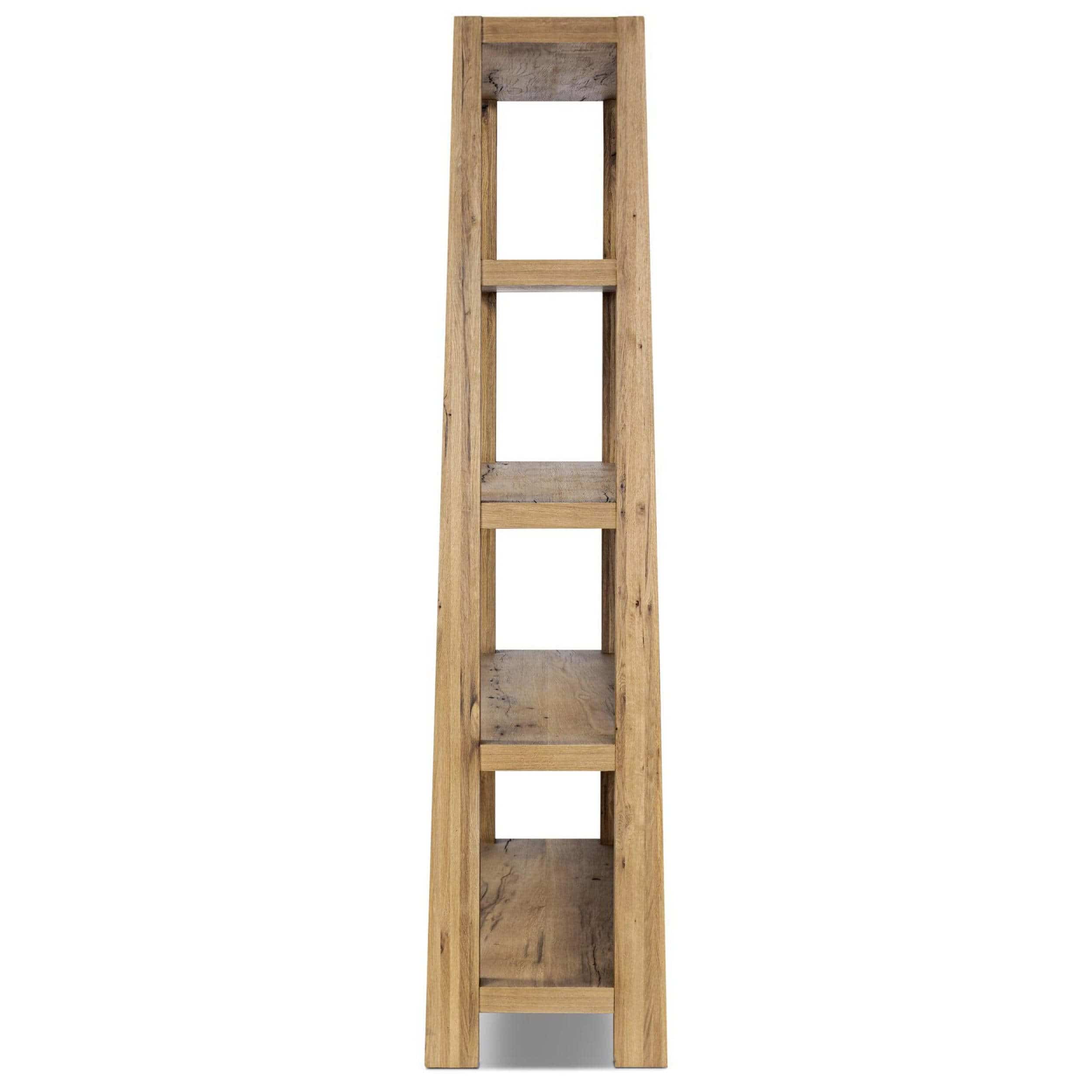 Boris Bookcase, Aged Natural Oak by Four Hands - Image 3