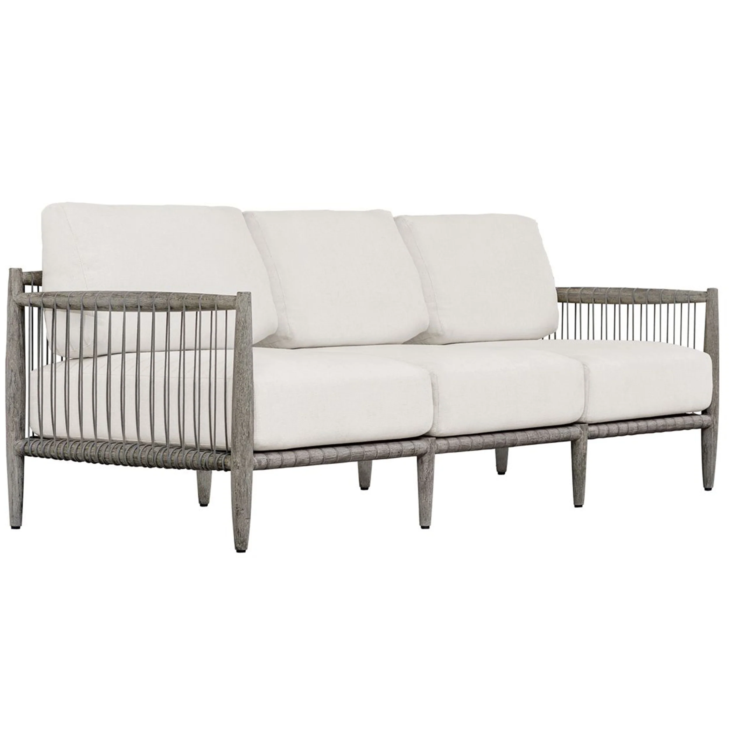 Borneo Outdoor Sofa, Oyster White - Image 2