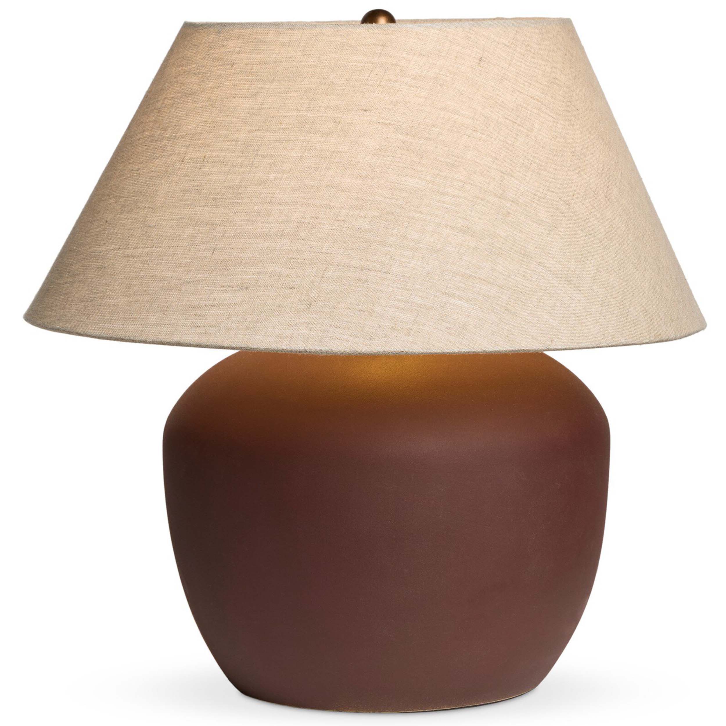 Borsa Table Lamp, Dark Aubergine by Amber Lewis x Four Hands - Image 2