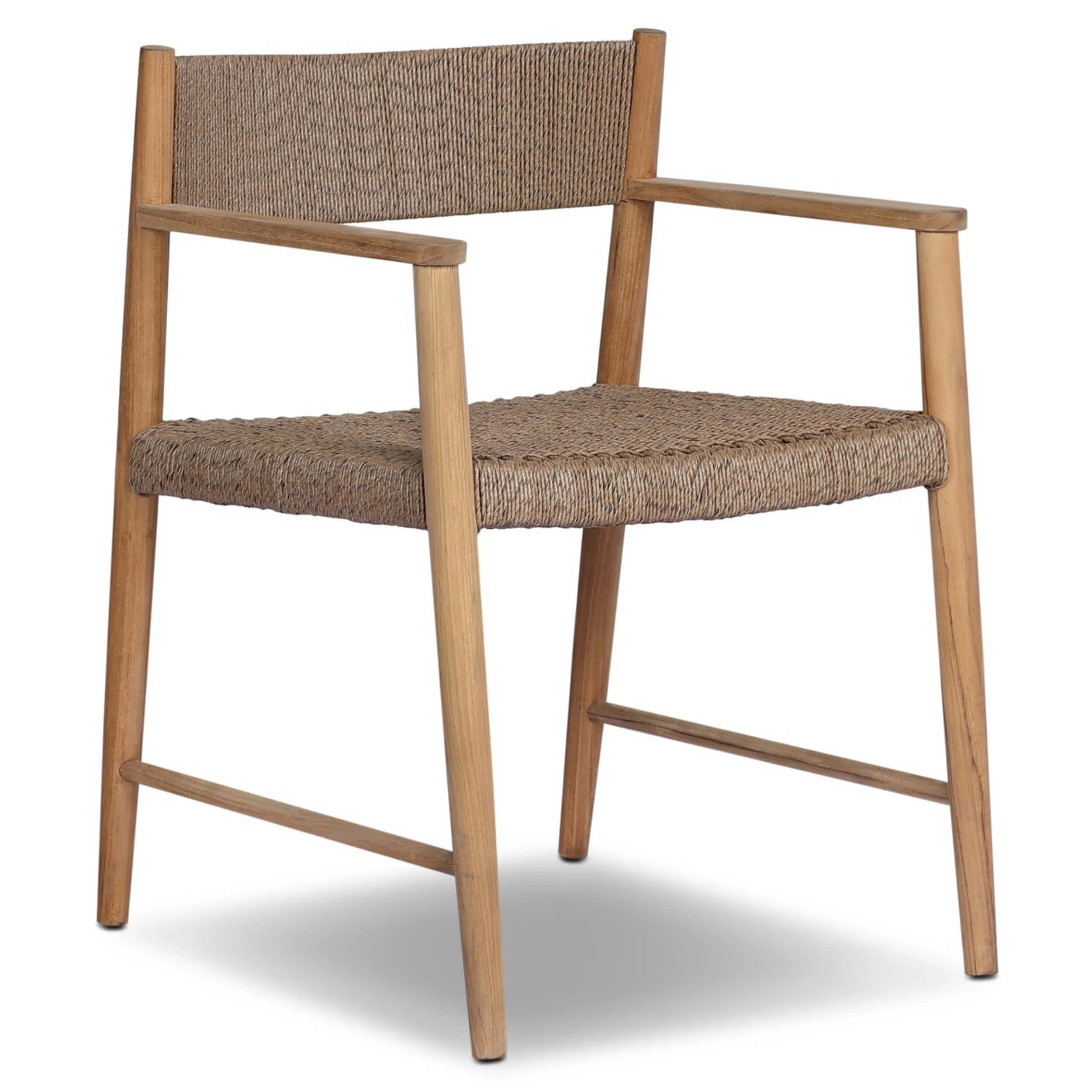 Boston Outdoor Dining Chair, Faux Dark Hyacinth, Set of 2 by Four Hands