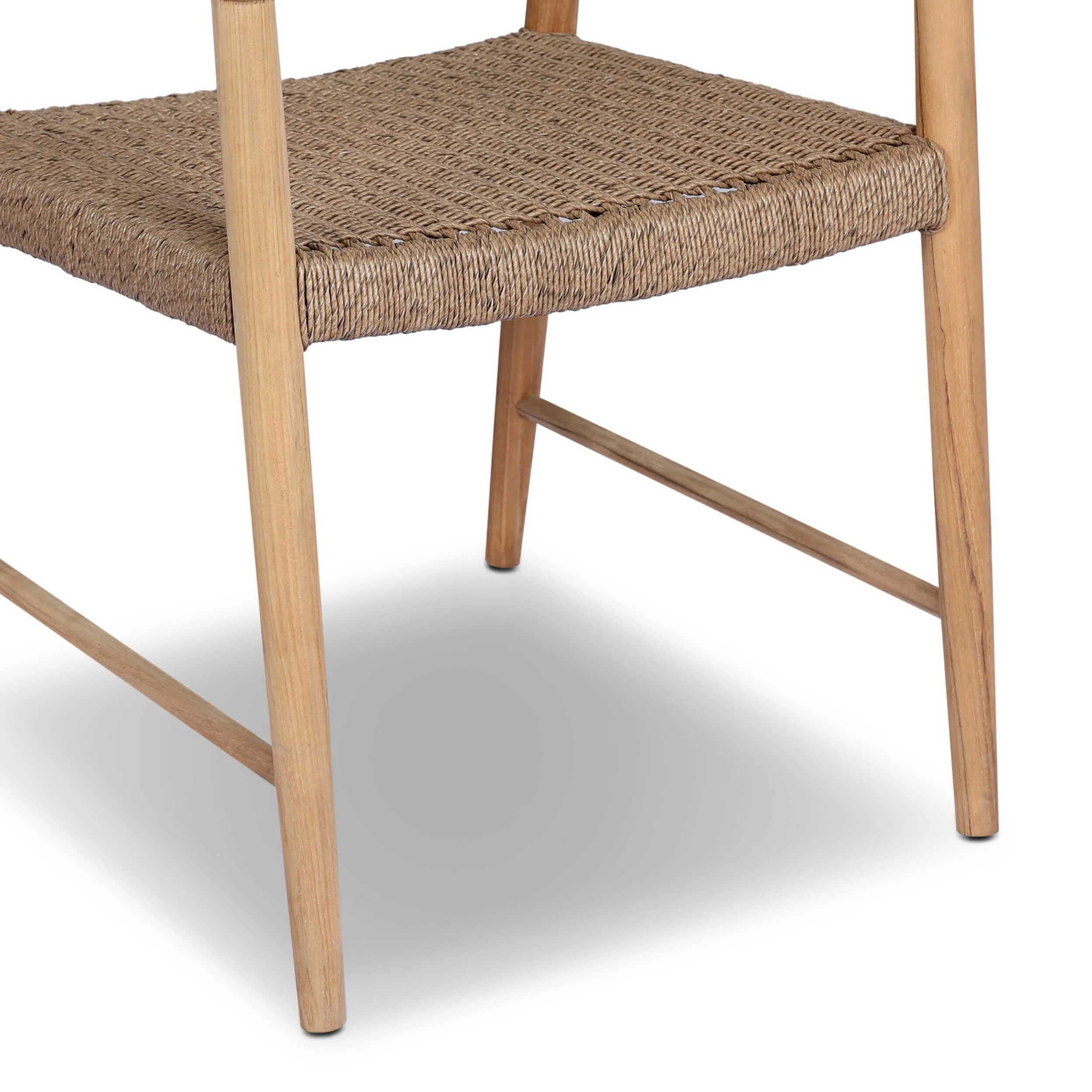 Boston Outdoor Dining Chair, Faux Dark Hyacinth, Set of 2 by Four Hands - Image 4
