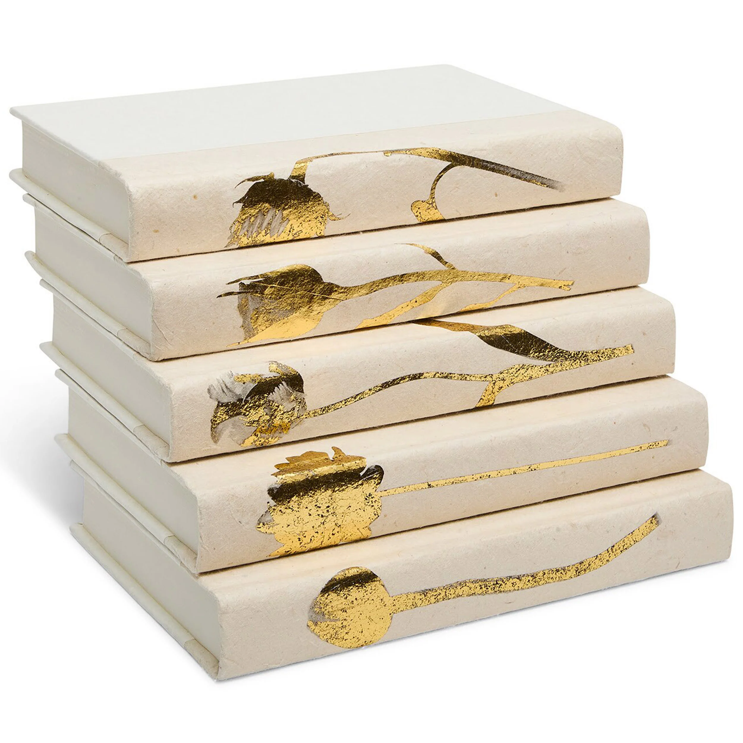 Botanical Book Stack I, White - Image 2