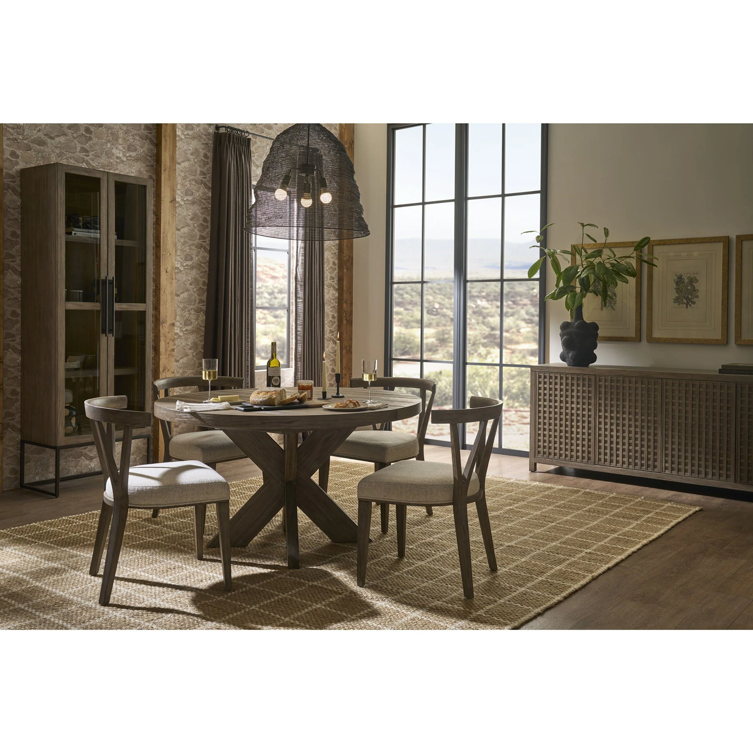 Boulder Round Dining Table, Boulder - Image 4