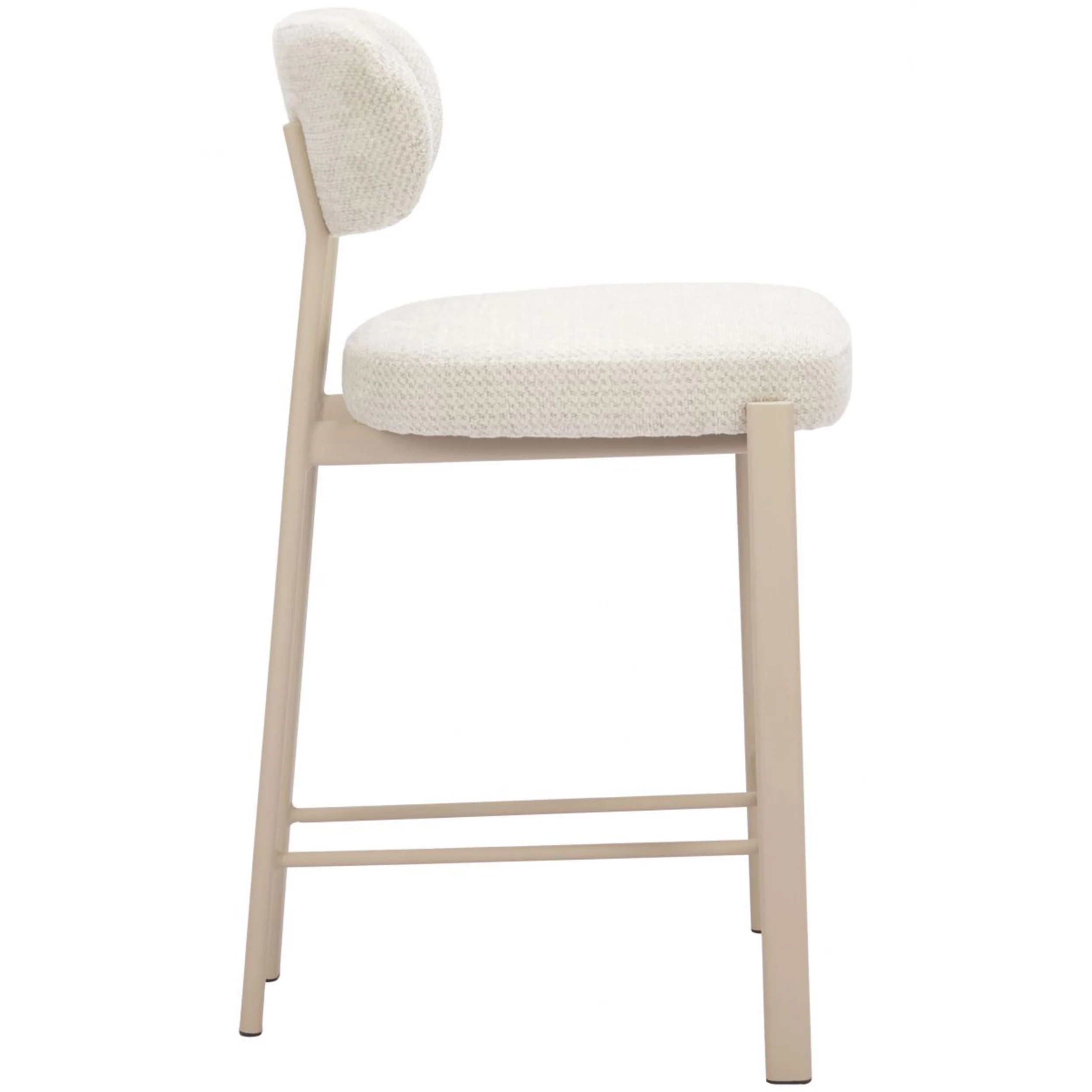 Aurea Bar & Counter Stool, Light Gray, Set of 2 - Image 7