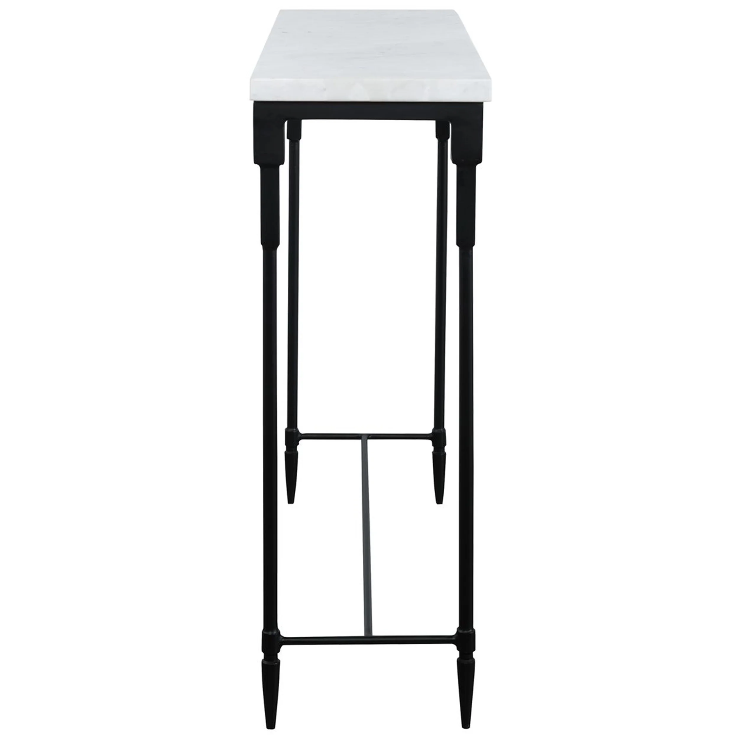 Bourges Console Table, Black/White - Image 3